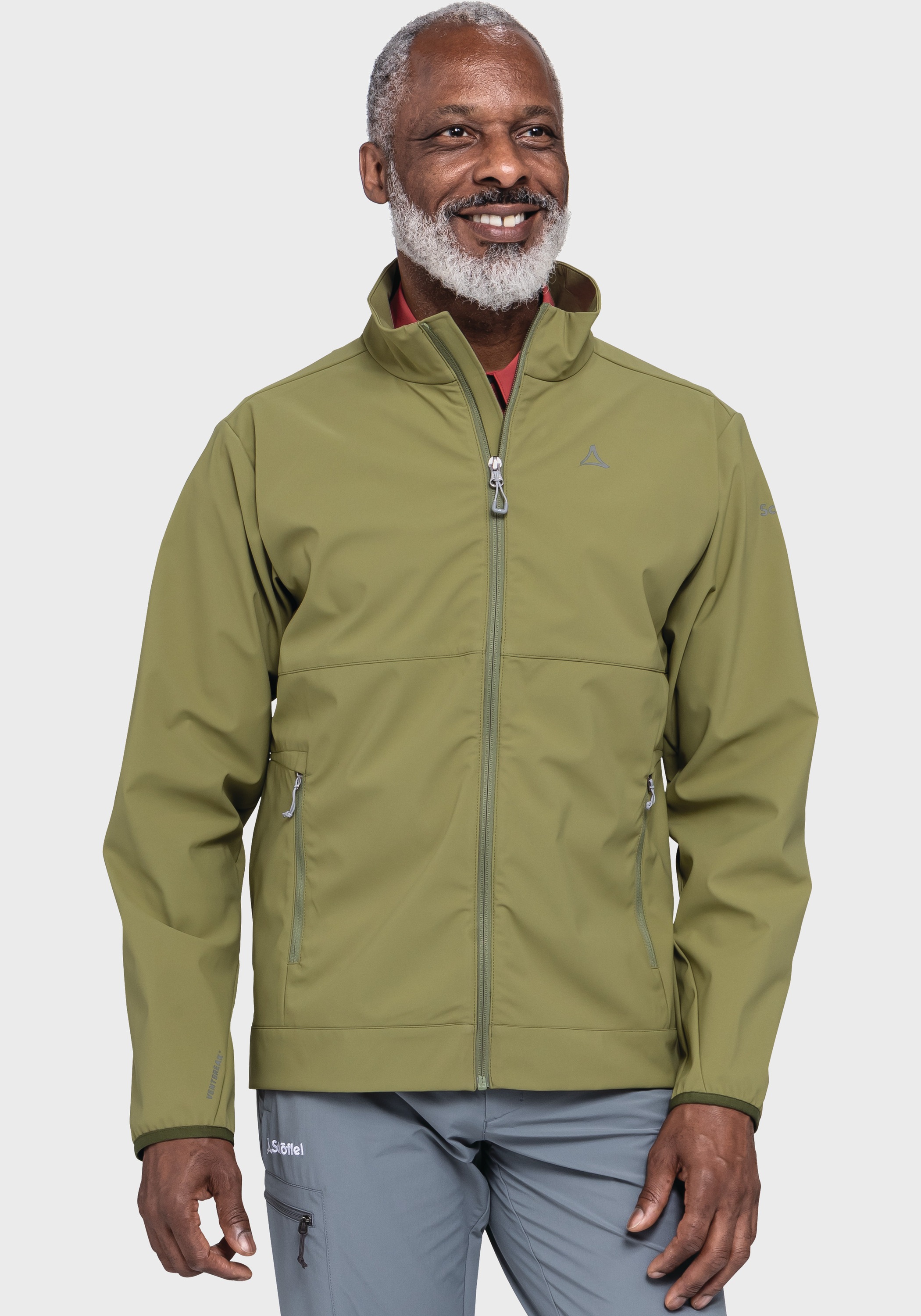 Schöffel Outdoorjacke »Hiking Softshell Jk Style Mirusha MNS«, ohne Kapuze