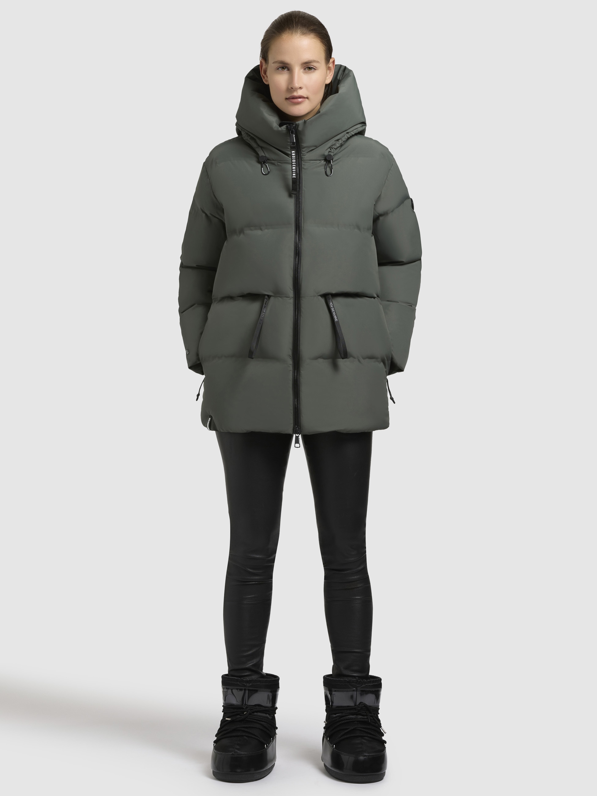 khujo Steppjacke »ELLIS«, mit Kapuze