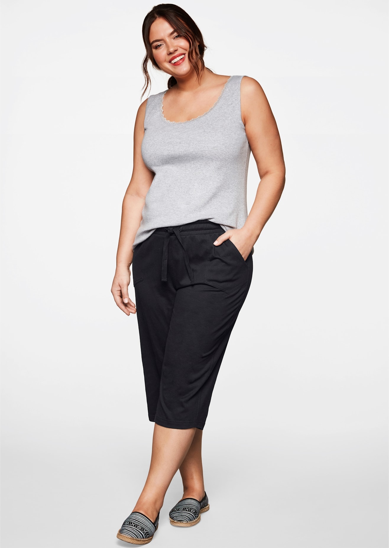 Sheego Caprihose