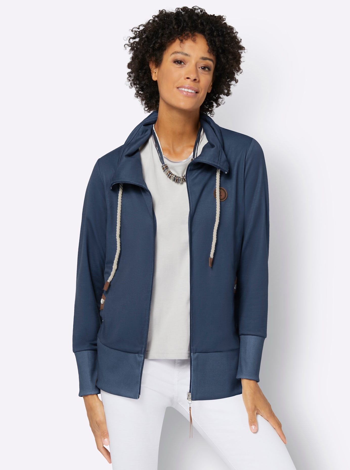 Casual Looks Shirtjacke "Sweatjacke"