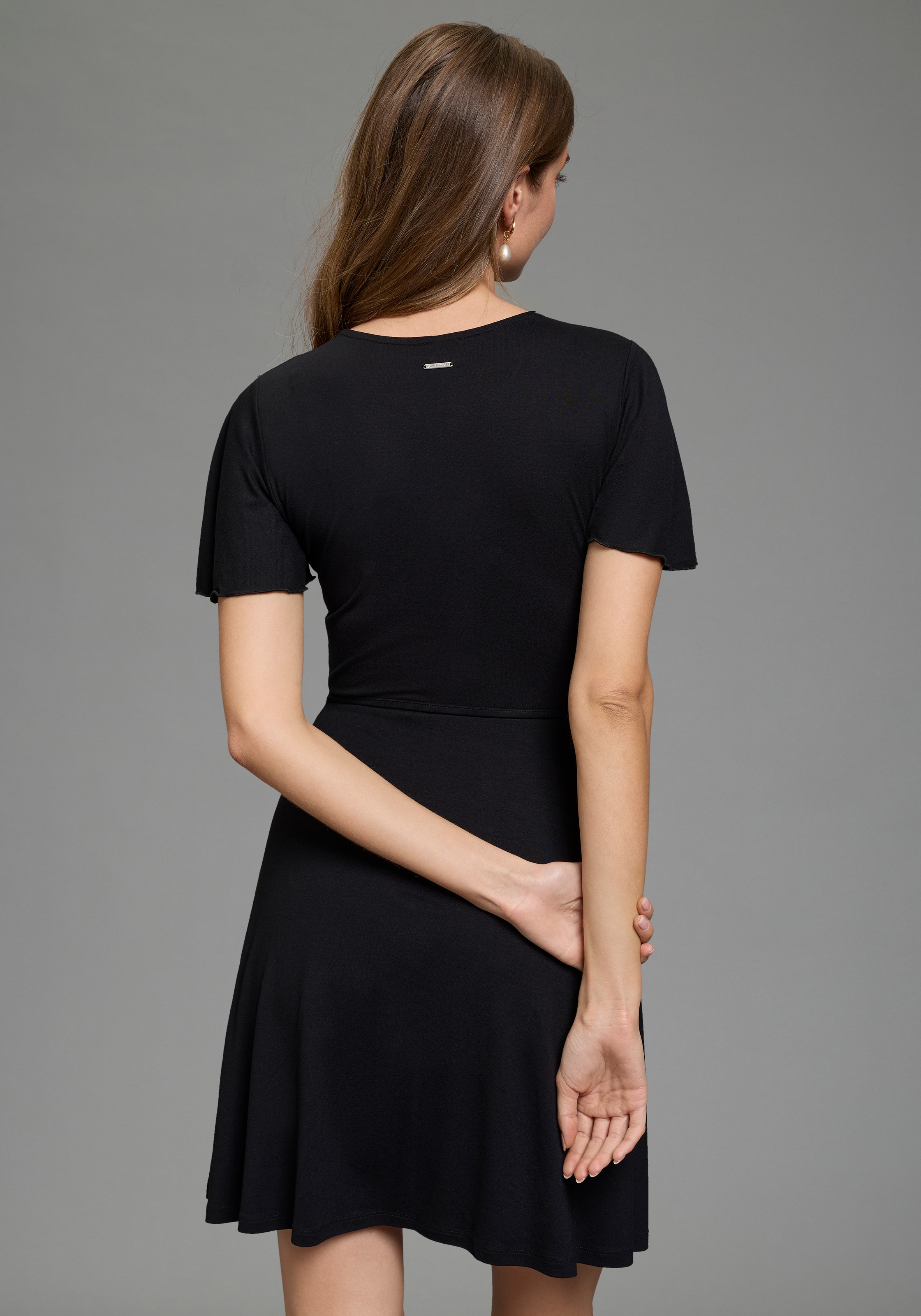 Laura Scott Sommerkleid aus Single Jersey, elastische Viskosemischung, mit günstig online kaufen