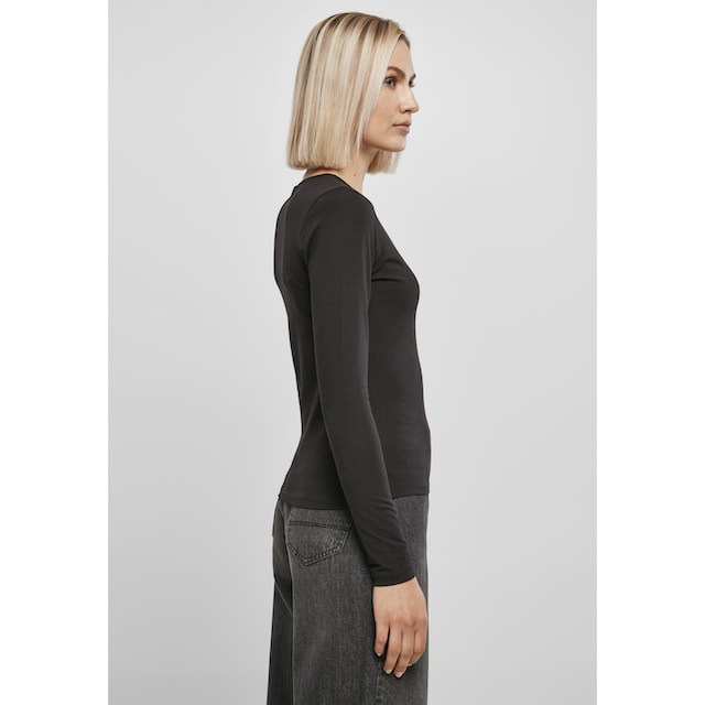 URBAN CLASSICS Keyhole Ladies | »Damen Langarmshirt Longsleeve«, BAUR (1 Organic bestellen tlg.)