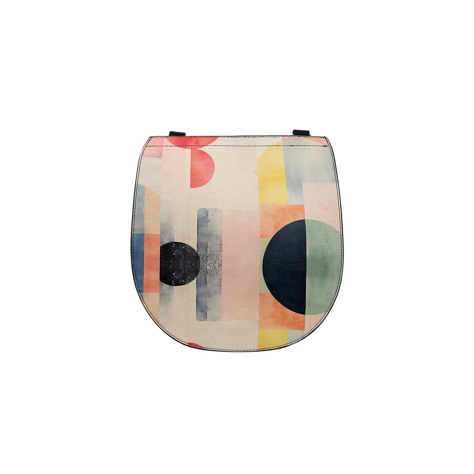 DOGO Umhängetasche "Ivy Bag Umhängetasche Geometric Shapes Damen Schultertasche" Handgefertigt