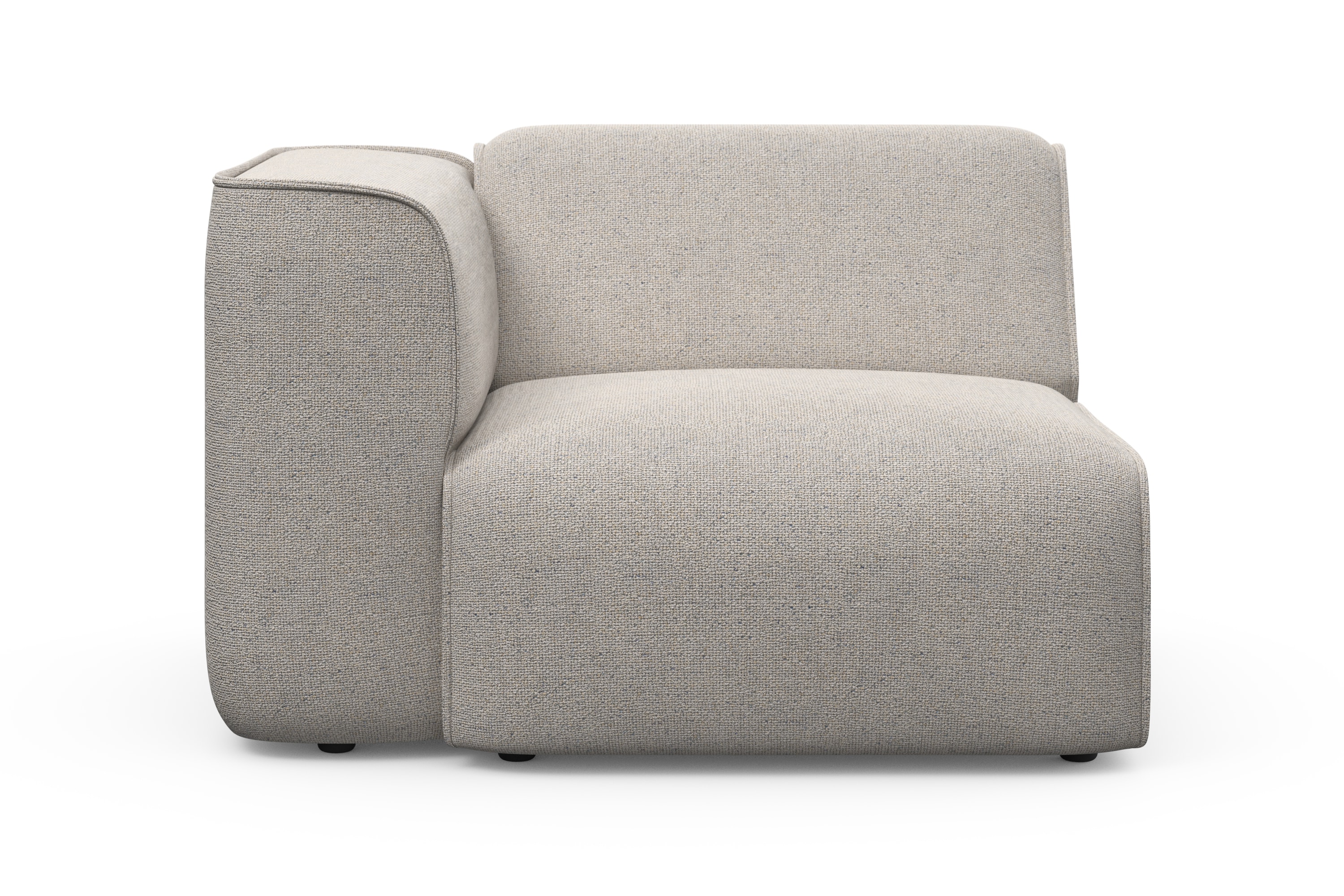 OTTO home Sessel "Sofa-Eckelement, Maße B/T/H: 109/97/46 cm" als Modul oder separat verwendbar, für individuelle Zusammenstellung