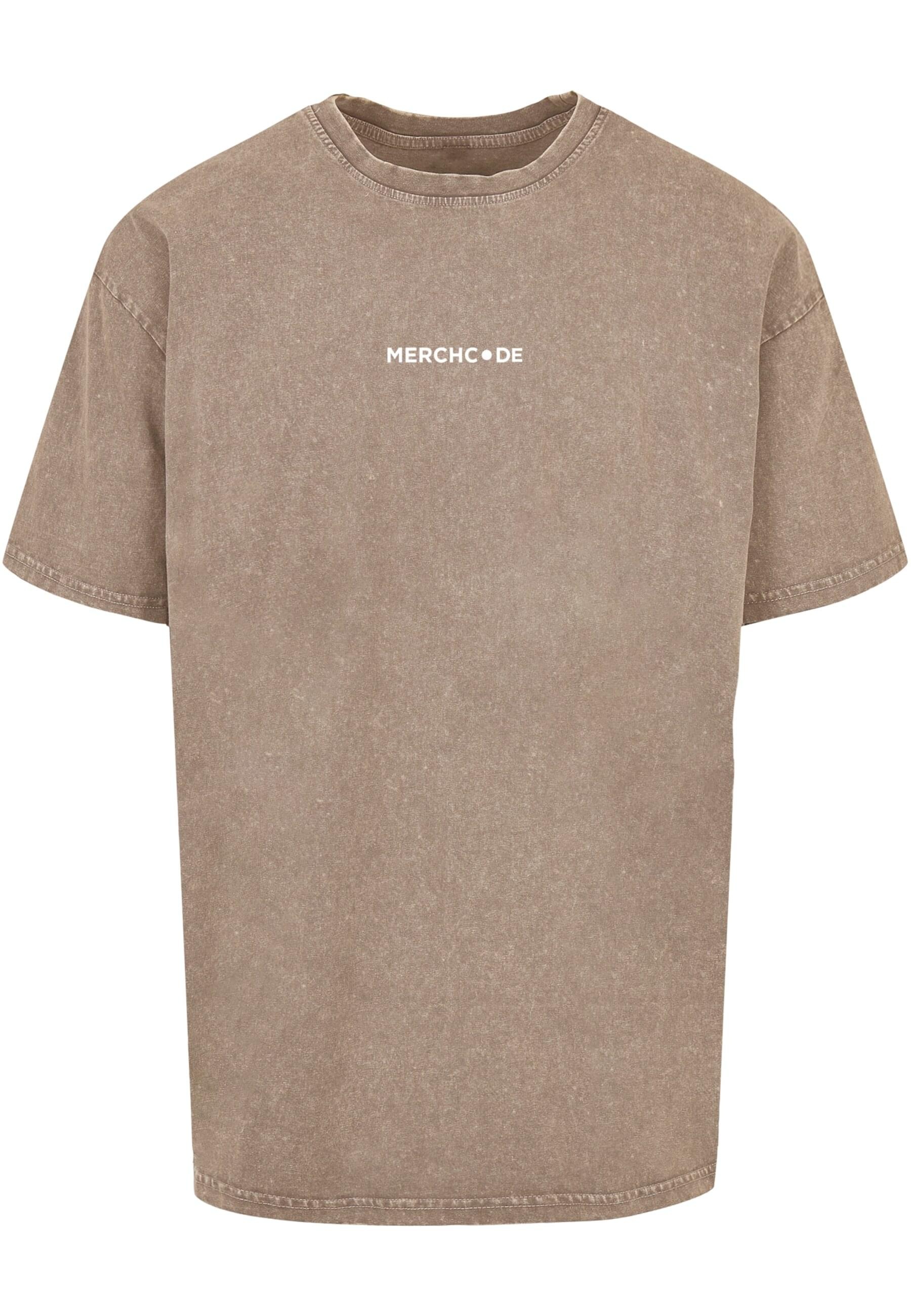 Merchcode T-Shirt "Merchcode Herren Break The Rules Acid Washed Heavy Overs günstig online kaufen