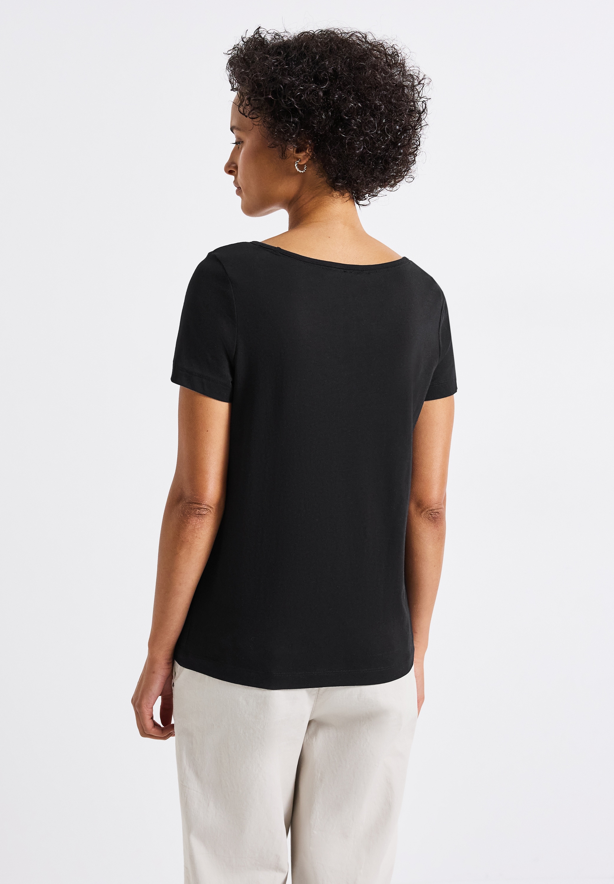 STREET ONE T-Shirt, im soften Baumwoll-Mix