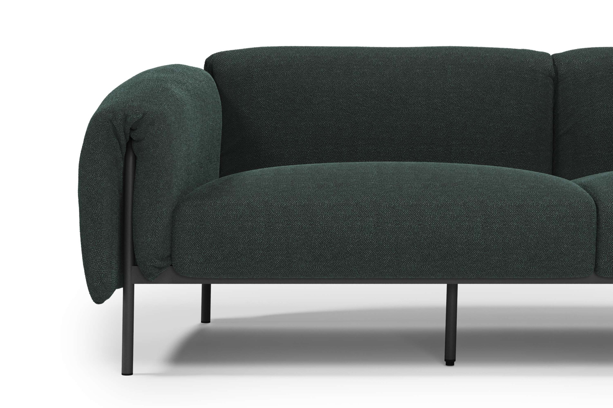 andas 3-Sitzer »Lumi«, Outdoor Gartensofa, wetterfeste Materialien, Breite 228 cm