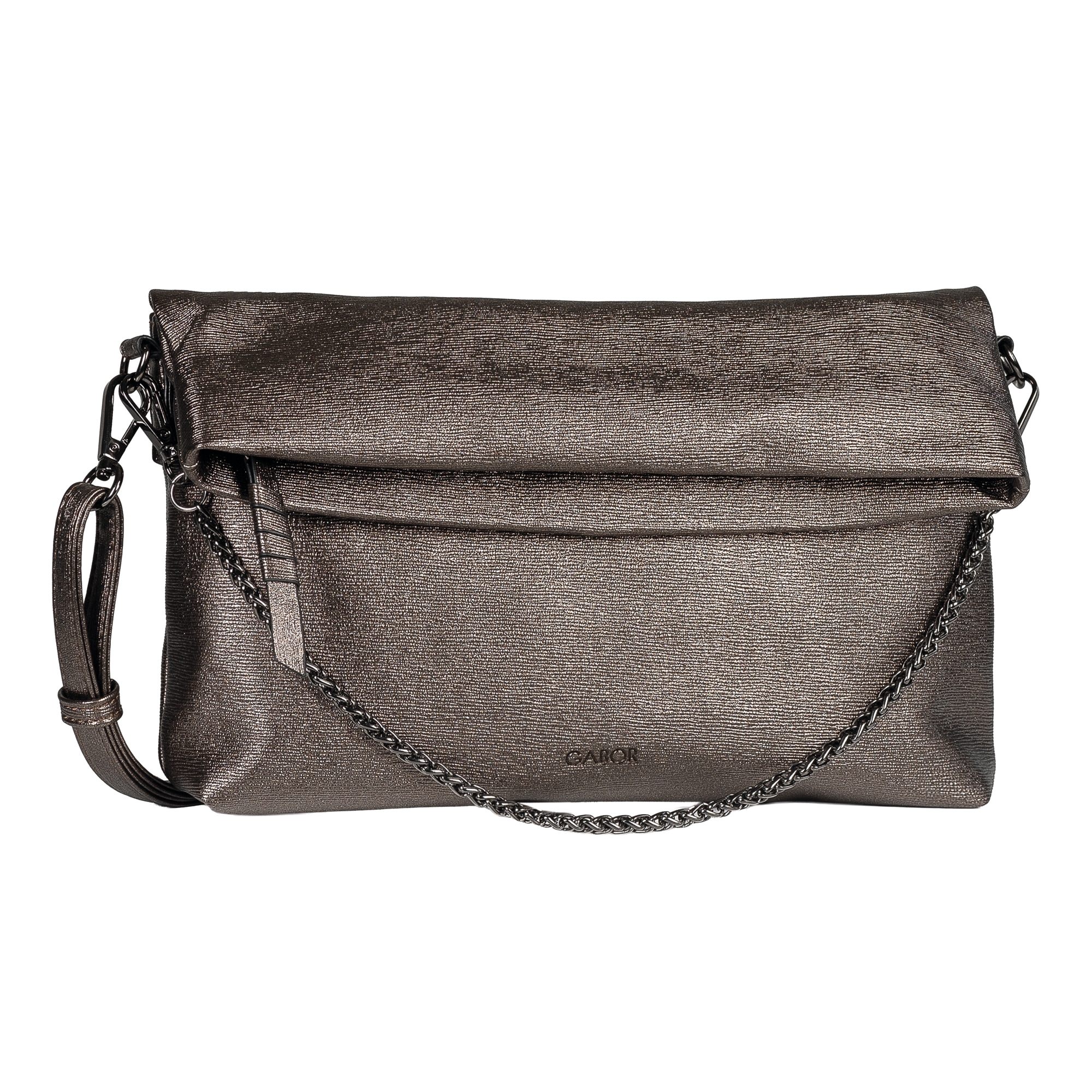 Gabor Umhängetasche "Hava" Damen Abendtasche mit Kette als Umhängeriemen