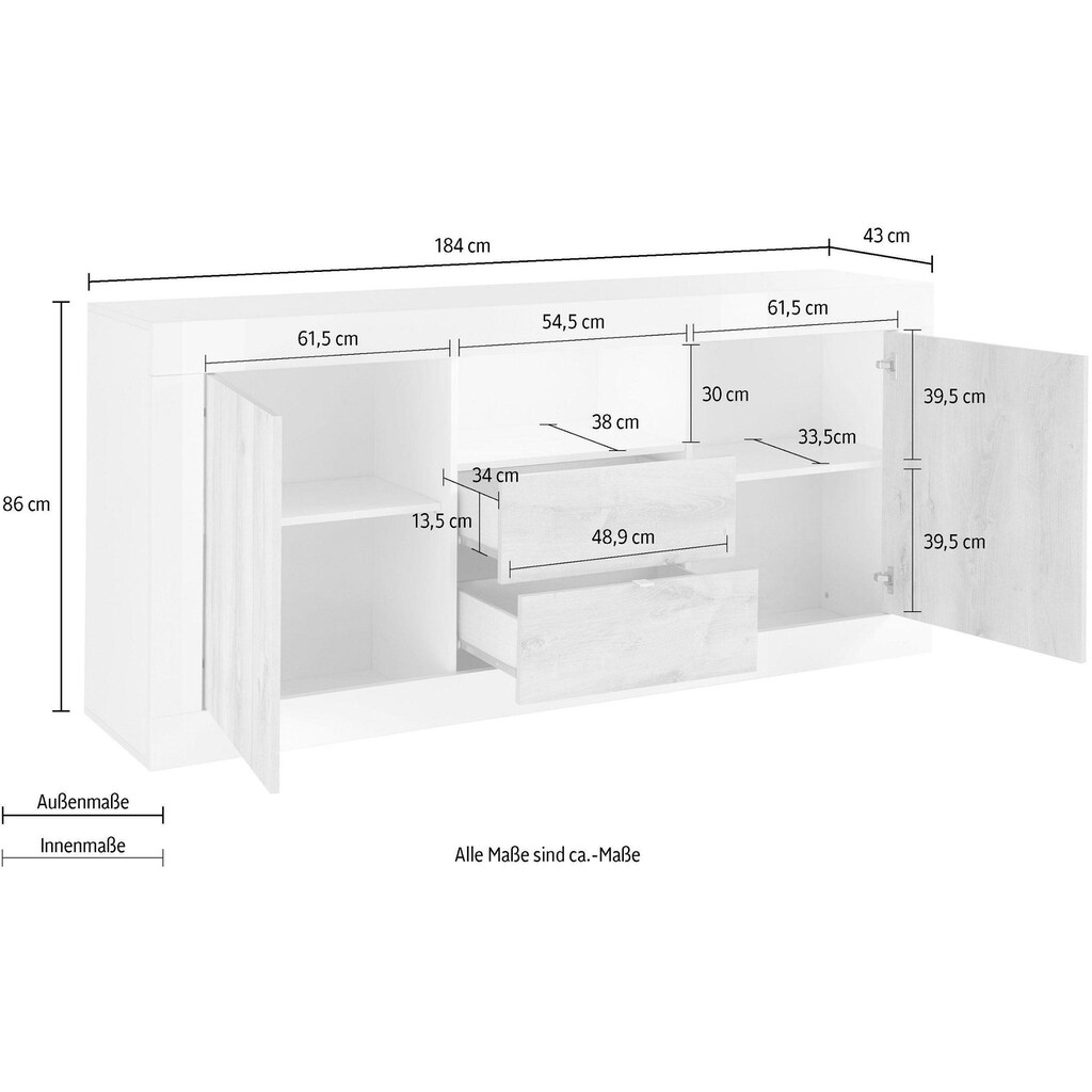 INOSIGN Sideboard »Urbino«