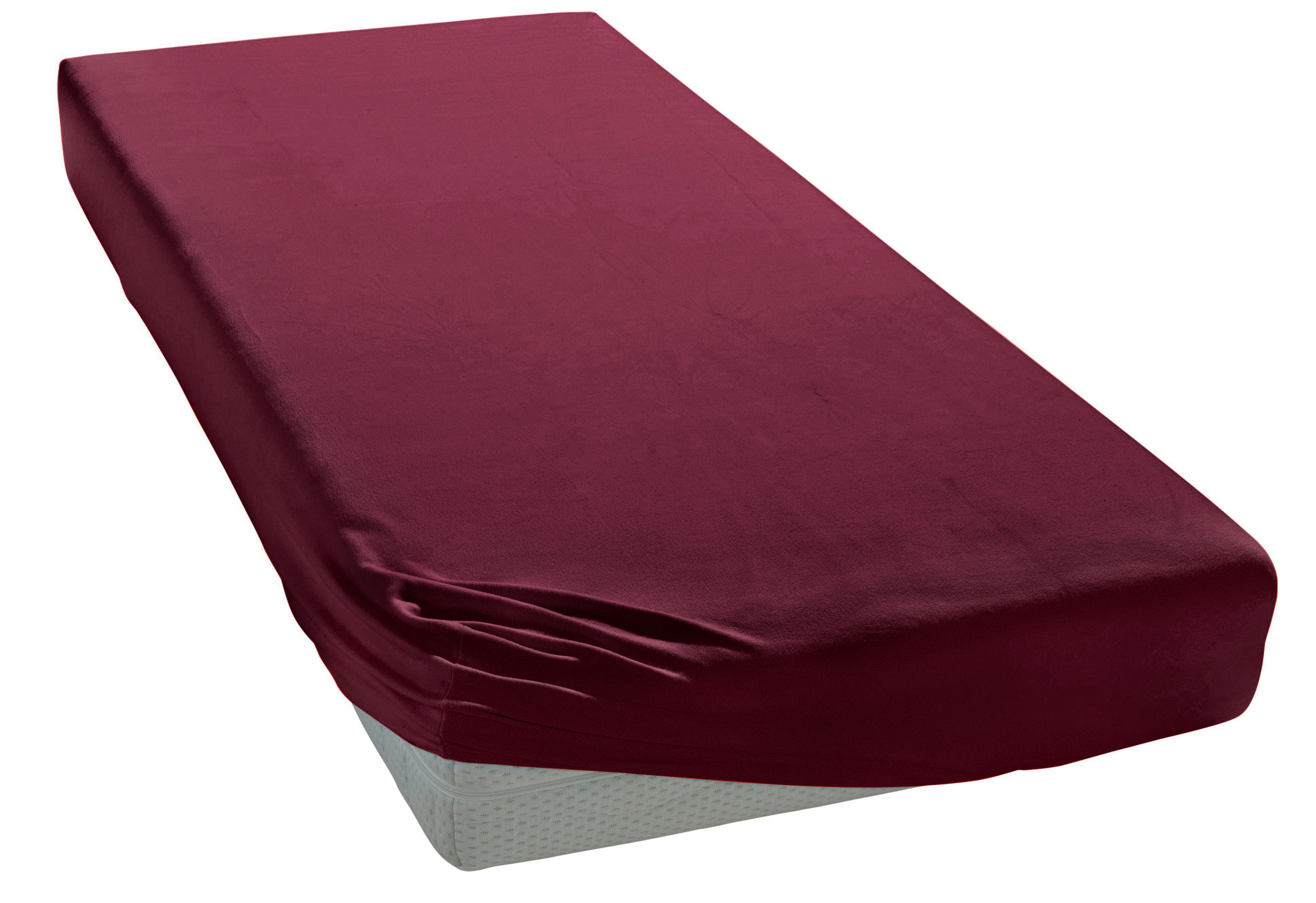 Elegante Spannbettlaken "Mako-Jersey" in hochwertiger Qualität mit Elasthan-Anteil