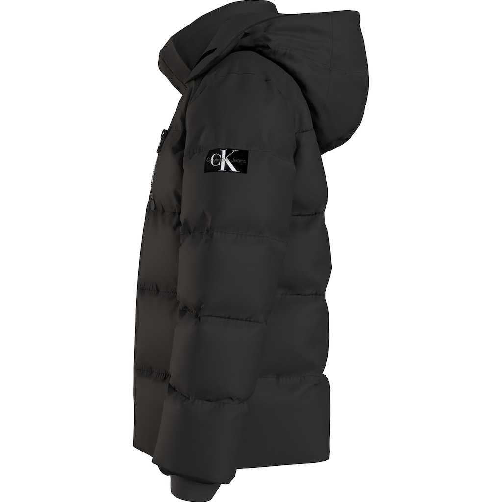 Calvin Klein Jeans Winterjacke »ESSENTIAL PUFFER JACKET«, mit Kapuze