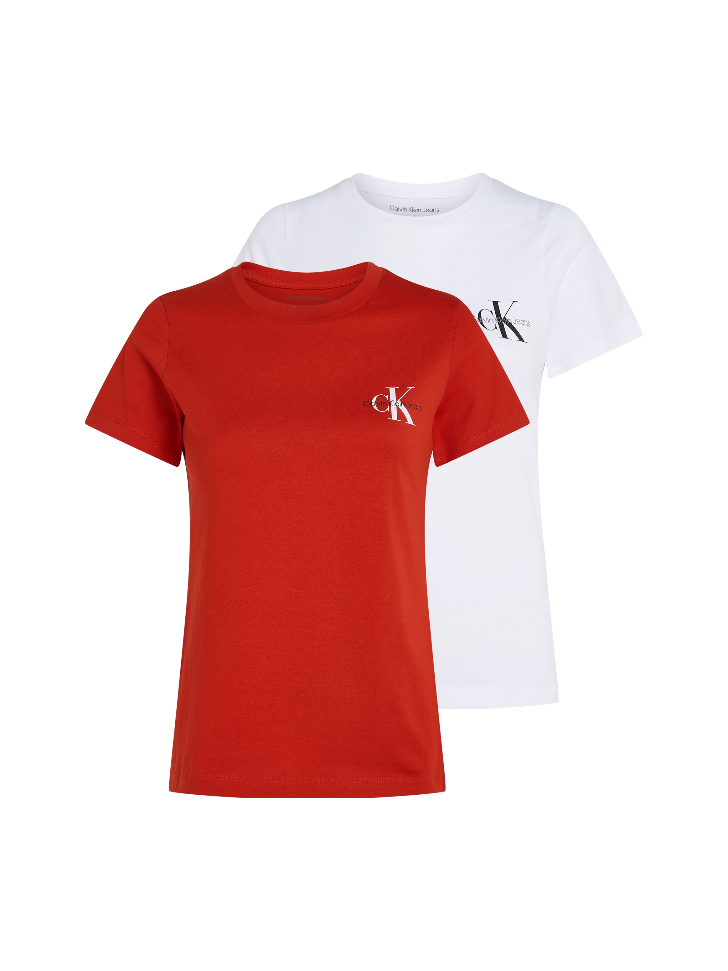 Calvin Klein Jeans T-Shirt »2-PACK MONOLOGO SLIM TEE«