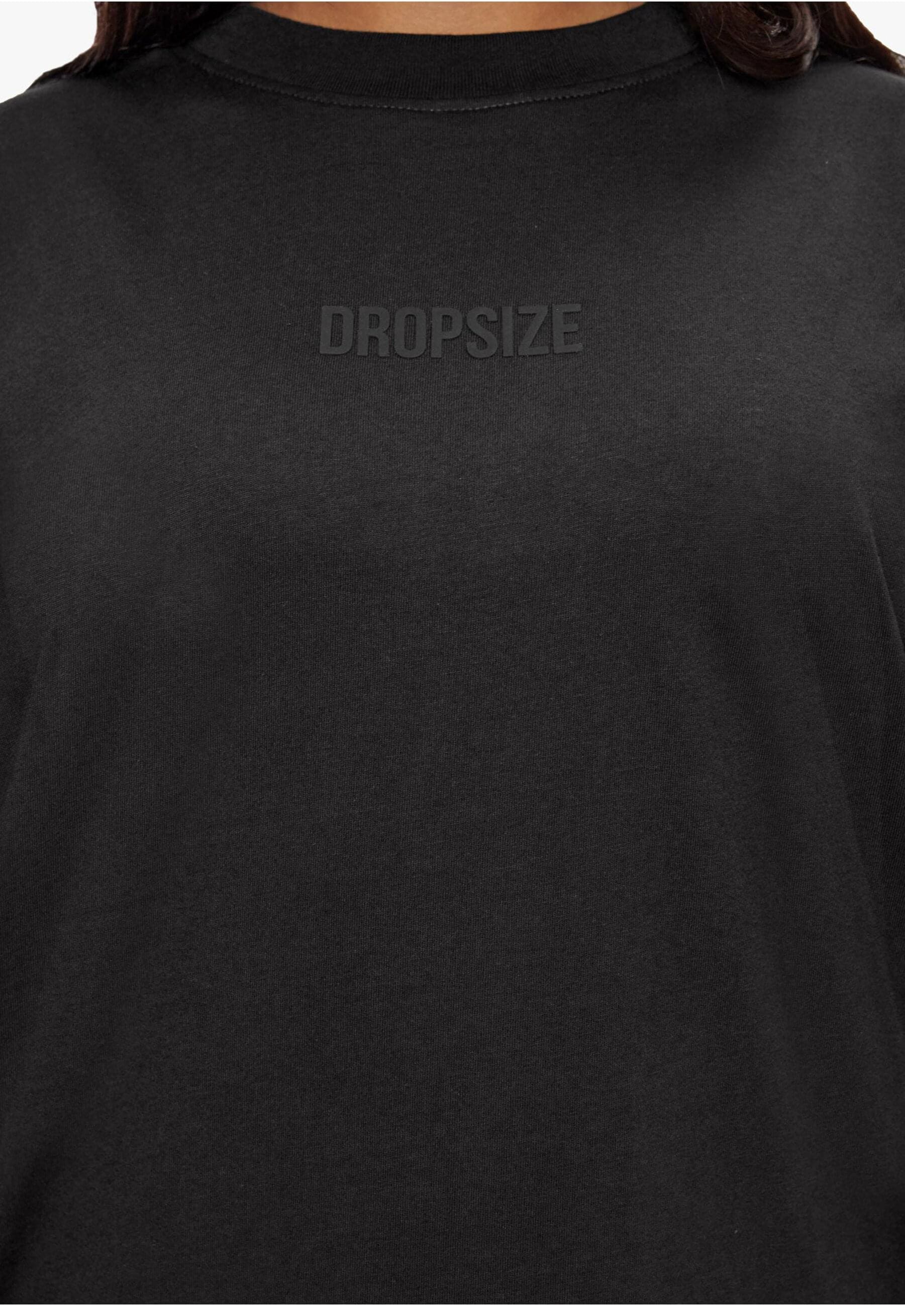 Dropsize T-Shirt »Dropsize Damen Heavy MIDDLE HD Print T-Shirt«, (1 tlg.)
