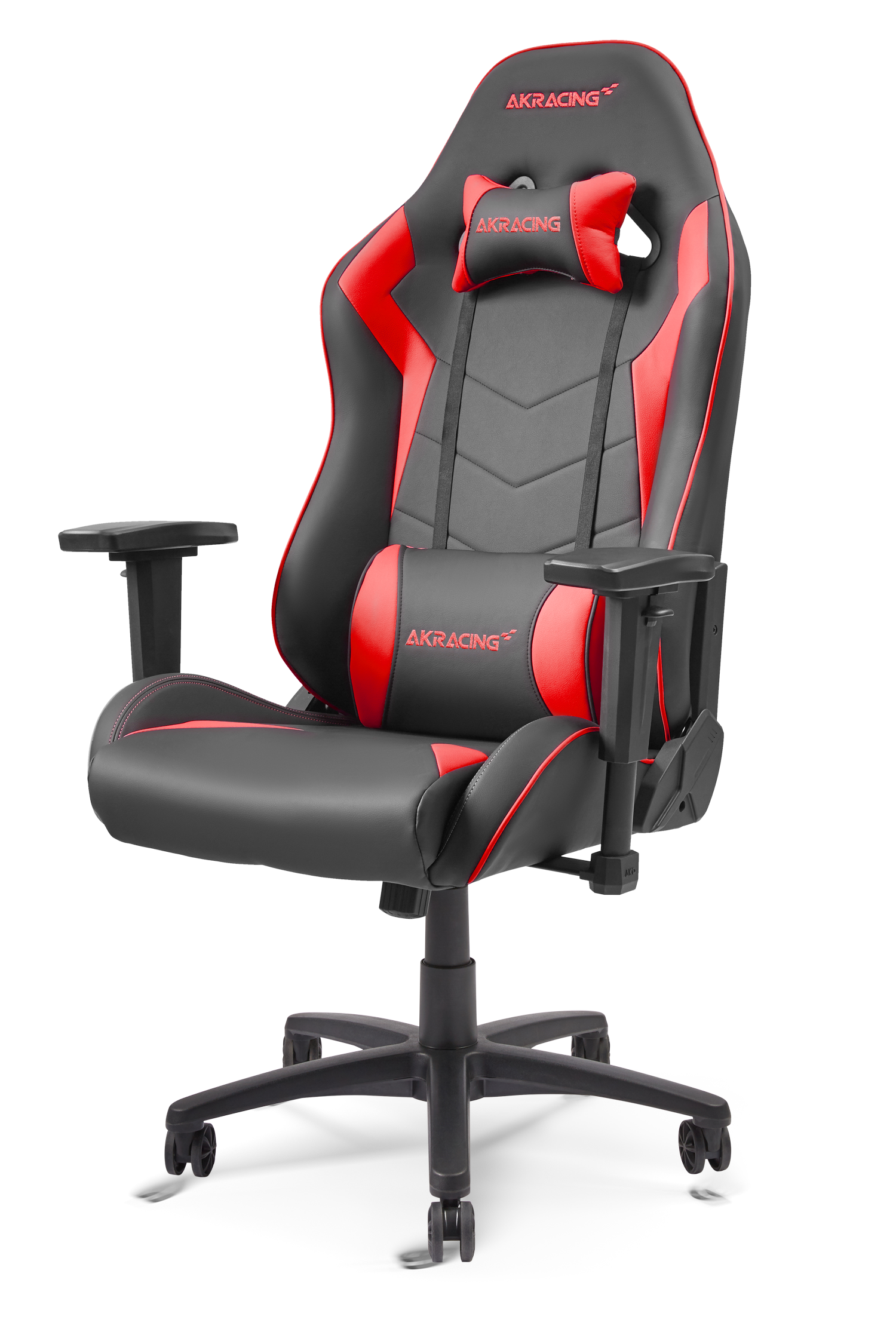 AKRacing Gaming-Stuhl »Core SX-Wide Kunstleder, 3D-Armlehnen, Stahlrahmen, schwarz-rot«, Kunstleder