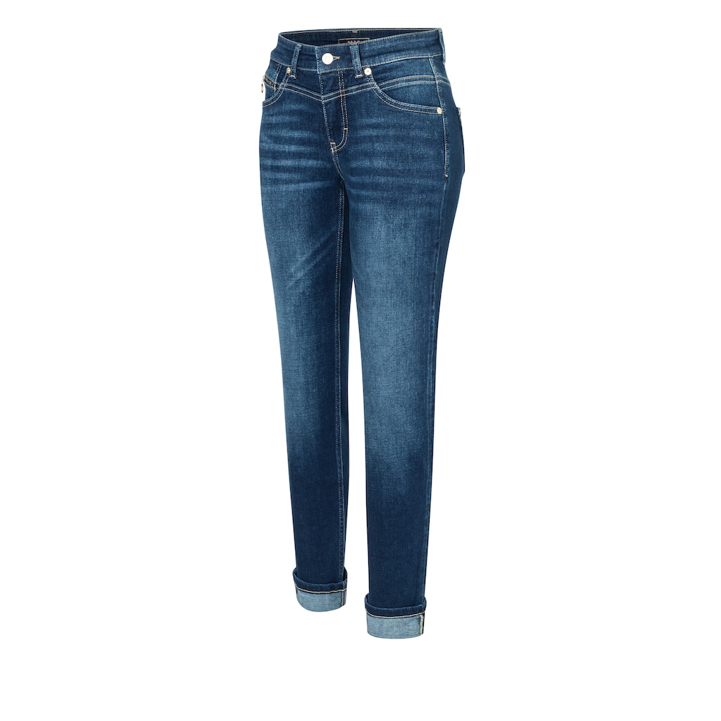 MAC Slim-fit-Jeans »Rich-Slim«, Robuste strukturierte Denimqualität