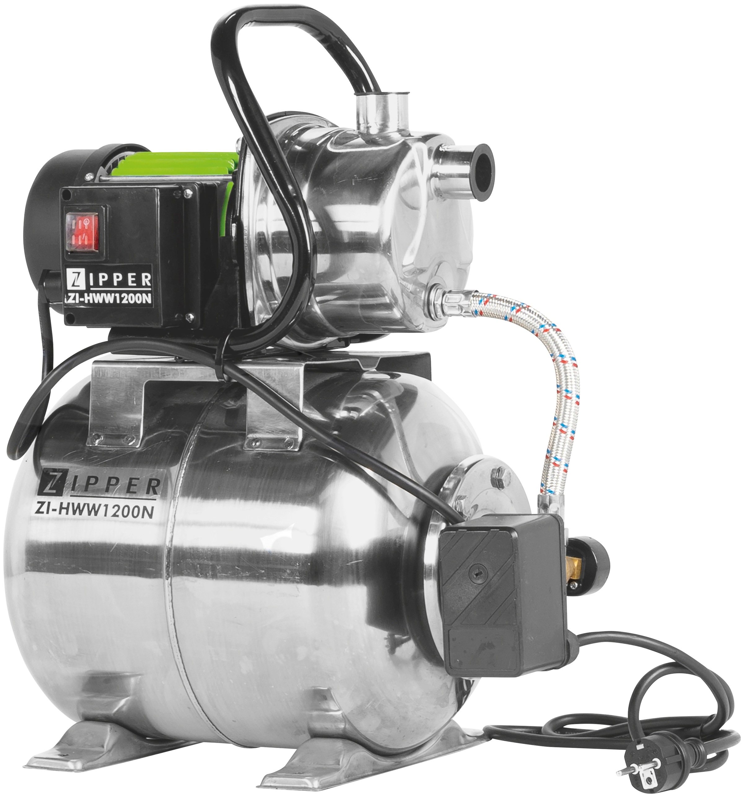 ZIPPER Hauswasserwerk »ZI-HWW1200N«, 3.800 l/h max. Fördermenge