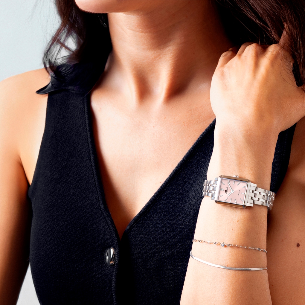 Lotus Quarzuhr »2Gether« Armbanduhr, Damenuhr, Edelstahlarmband, Ideal auch als Geschenk