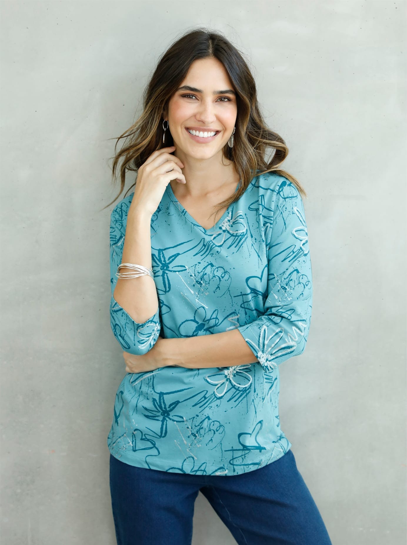 Classic Basics 3/4-Arm-Shirt "Shirt" 1 Stk.