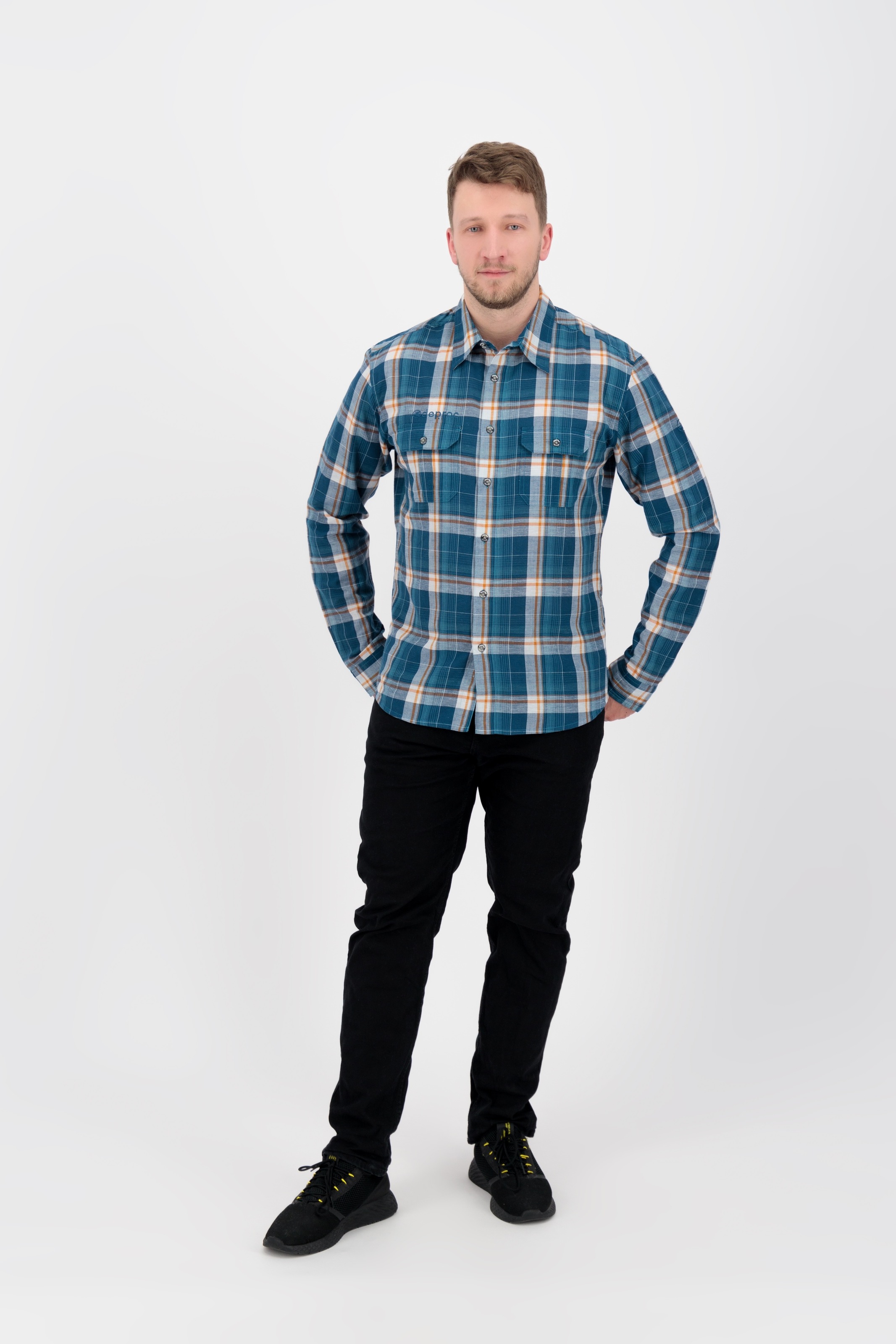 Thumbnail - DEPROC Active Outdoorhemd "DENVER M MEN" auch in Großen Größen erhältlich