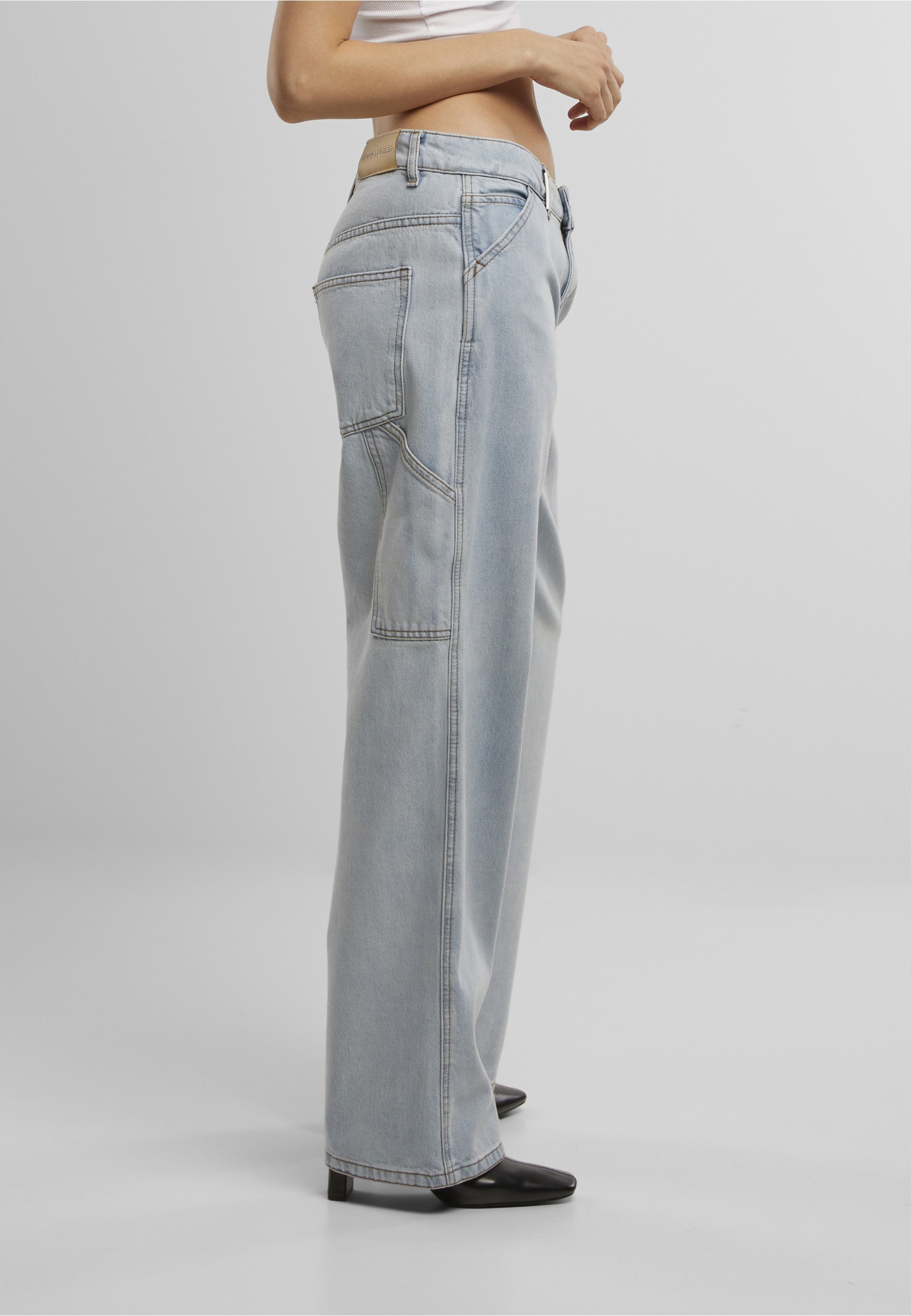 2Y Studios Anela Worker Baggy Jeans Ice 24 6