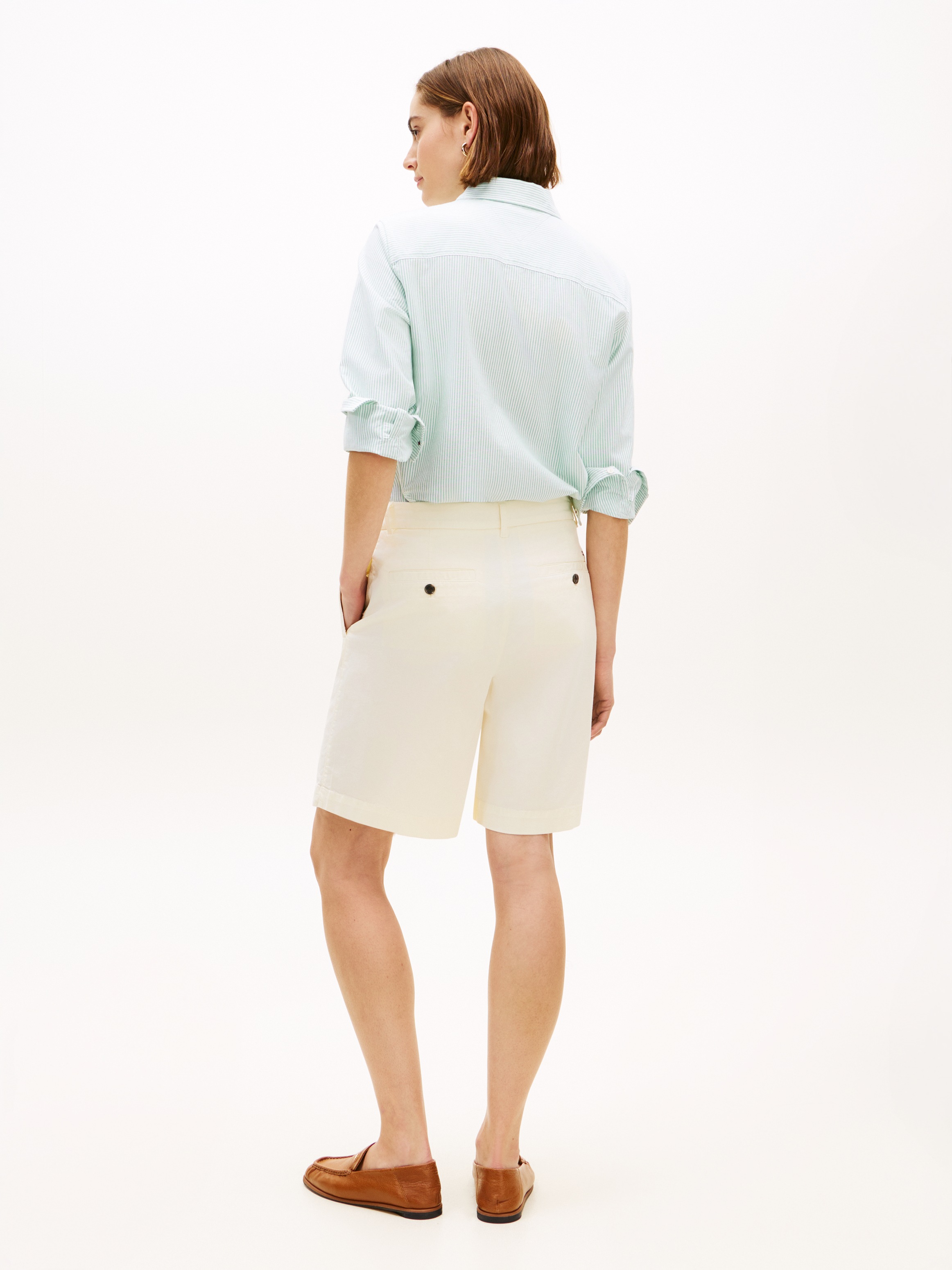 Tommy Hilfiger Chinoshorts »CO GMD BLEND CHINO SHORT«  mit geknöpften Gesäßtaschen, Regular Fit