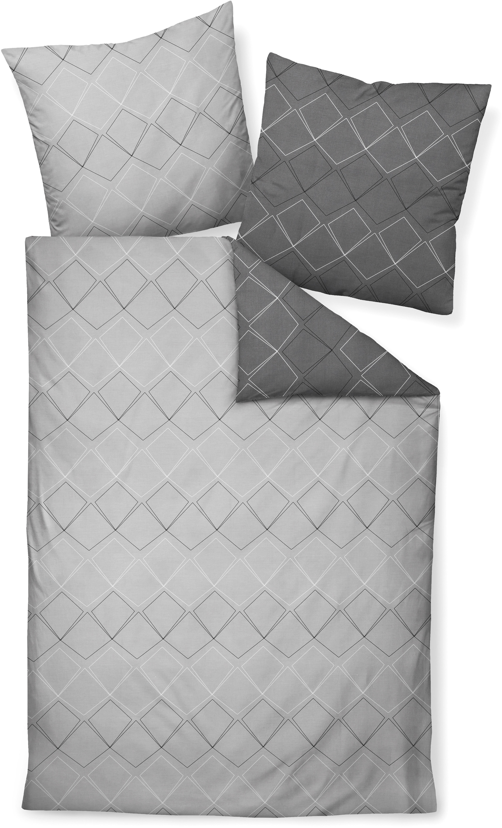 Janine Wendebettwäsche "J. D. 87053" 3 Stk. tlg. Bettwäsche aus Baumwolle, günstig online kaufen