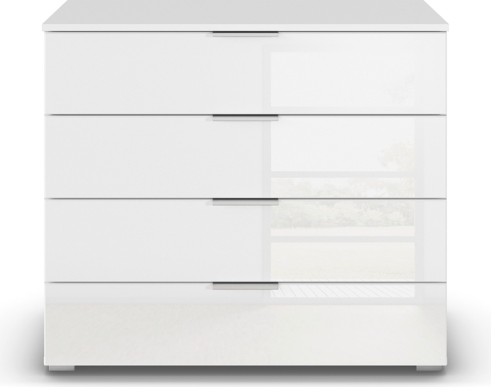 rauch Kommode "Sideboard Schubladenkommode Schubladenkommode AGORDO mit Gla günstig online kaufen