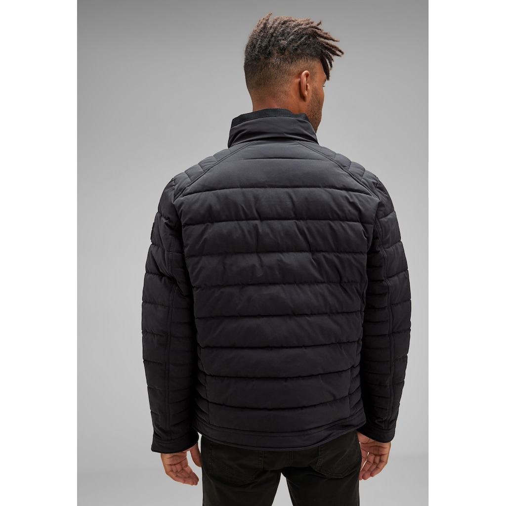 STREET ONE MEN Winterjacke, ohne Kapuze