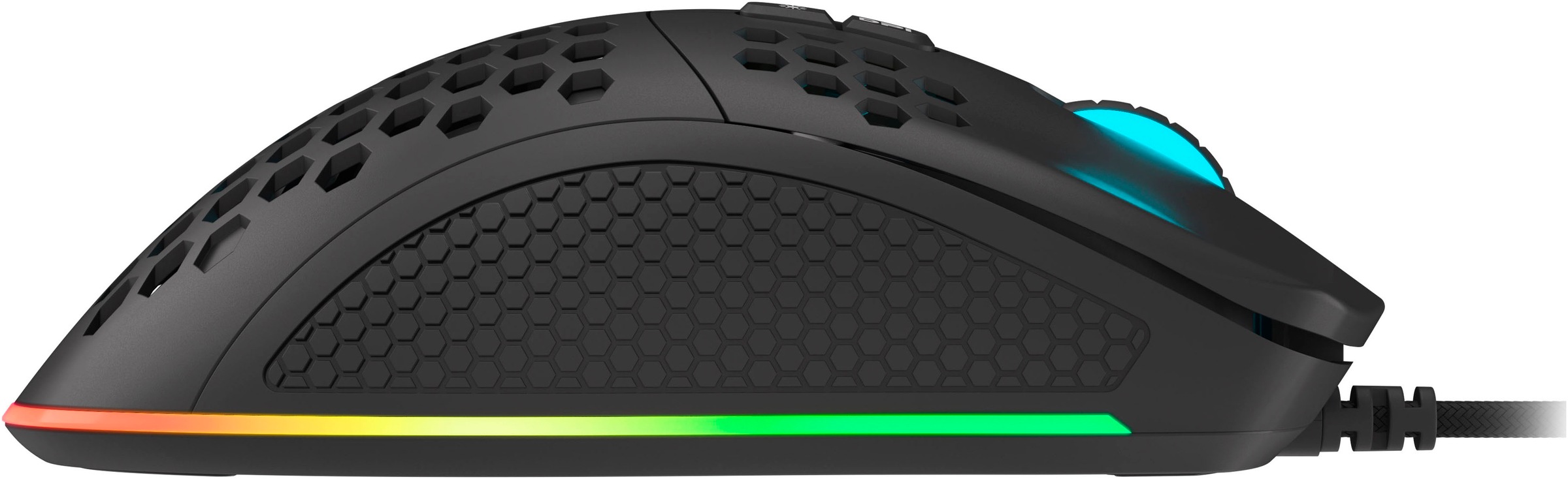 Genesis Gaming-Maus »KRYPTON 555« kabelgebunden