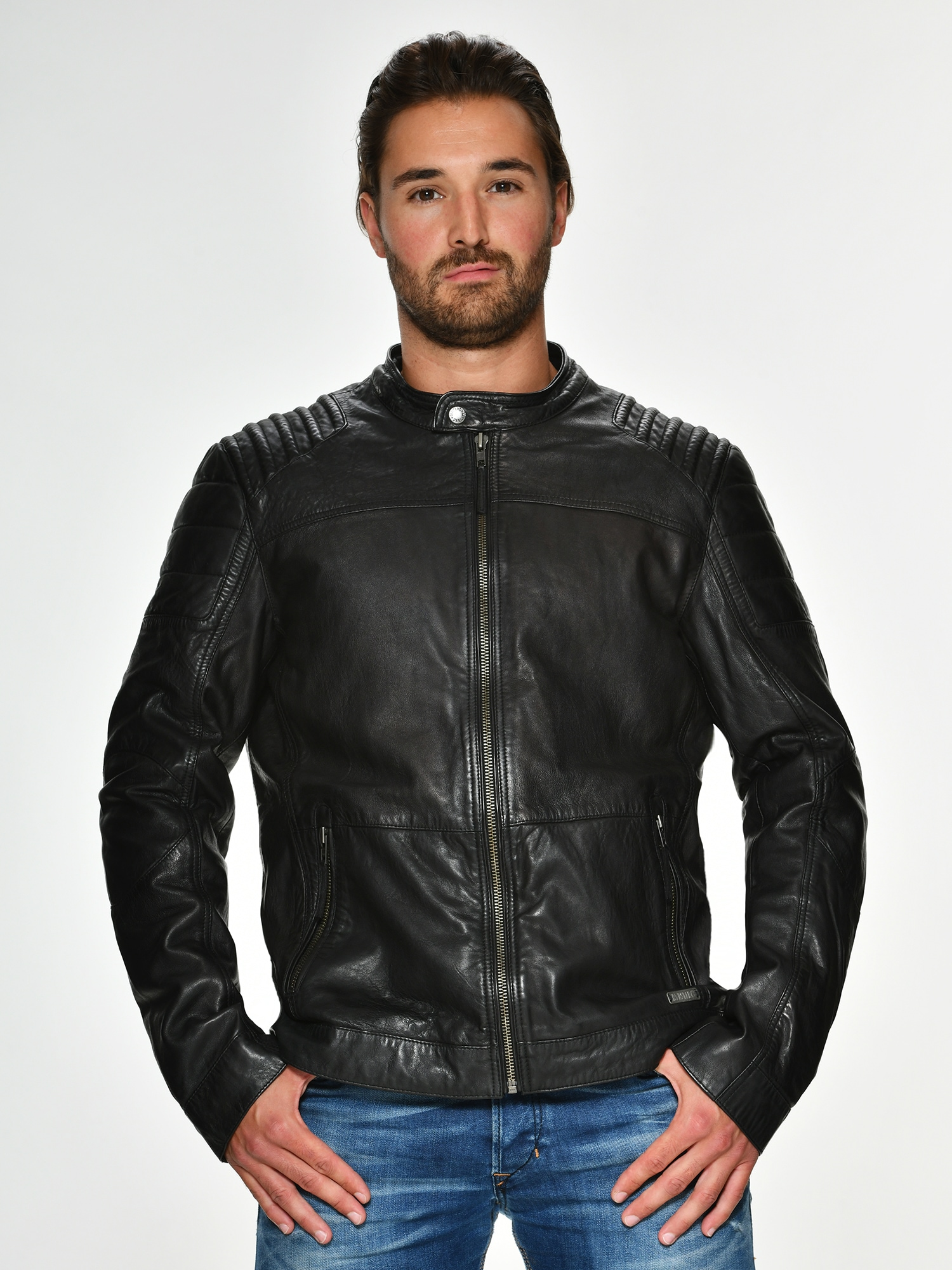 MUSTANG Lederjacke »Wellington«