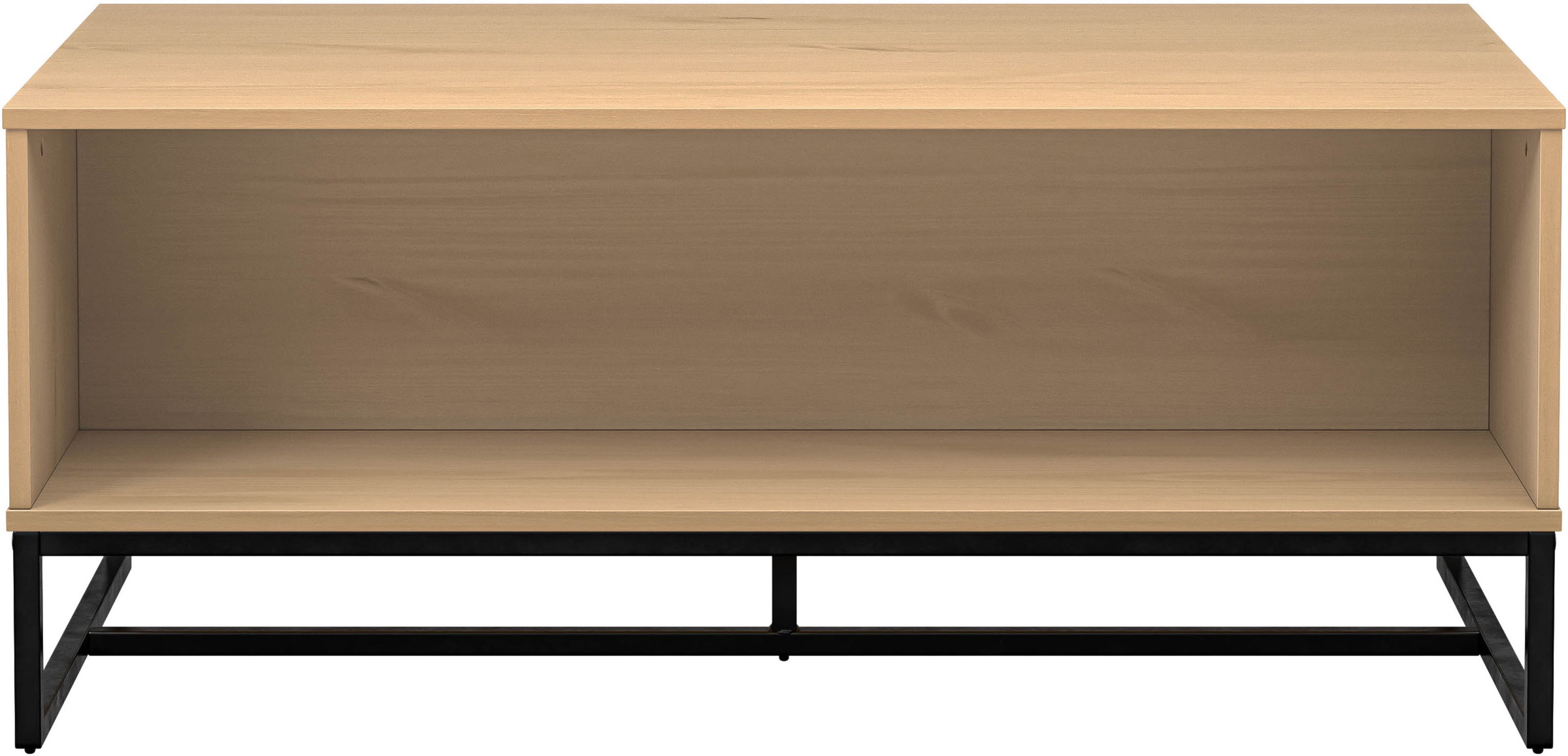 Inter Link Couchtisch "Vivo" 1 Stk. tlg. Kiefer Massiv, Soft-Close, Industrial Style, BxTxH: 100 x 60 x 45 cm