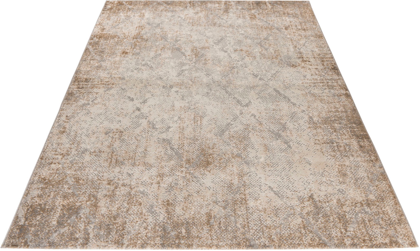 Obsession Teppich "My Salsa 694" rechteckig 8 mm Höhe modernes Rauten Muste günstig online kaufen