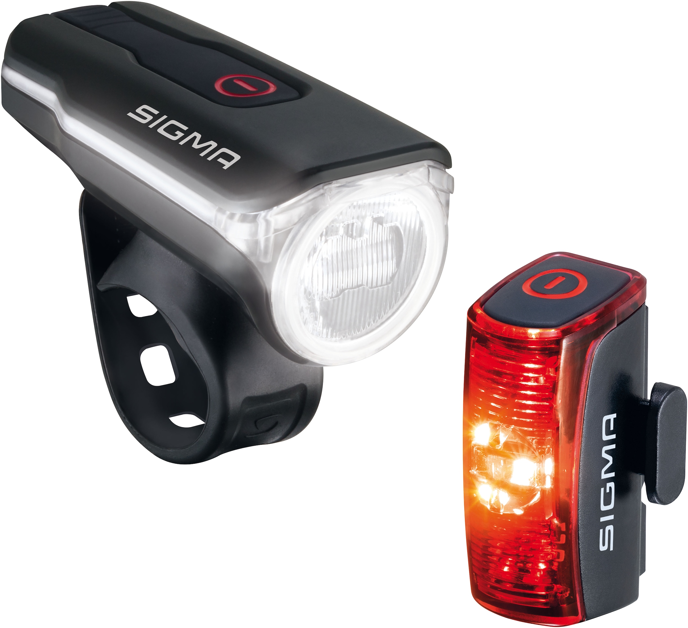 SIGMA SPORT Fahrradbeleuchtung »Beleuchtungsset Au...