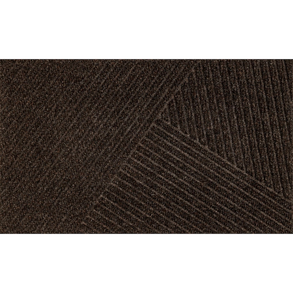 wash+dry by Kleen-Tex Fußmatte »Stripes«, rechteckig, Schmutzfangmatte, dezentes Streifen Design, waschbar