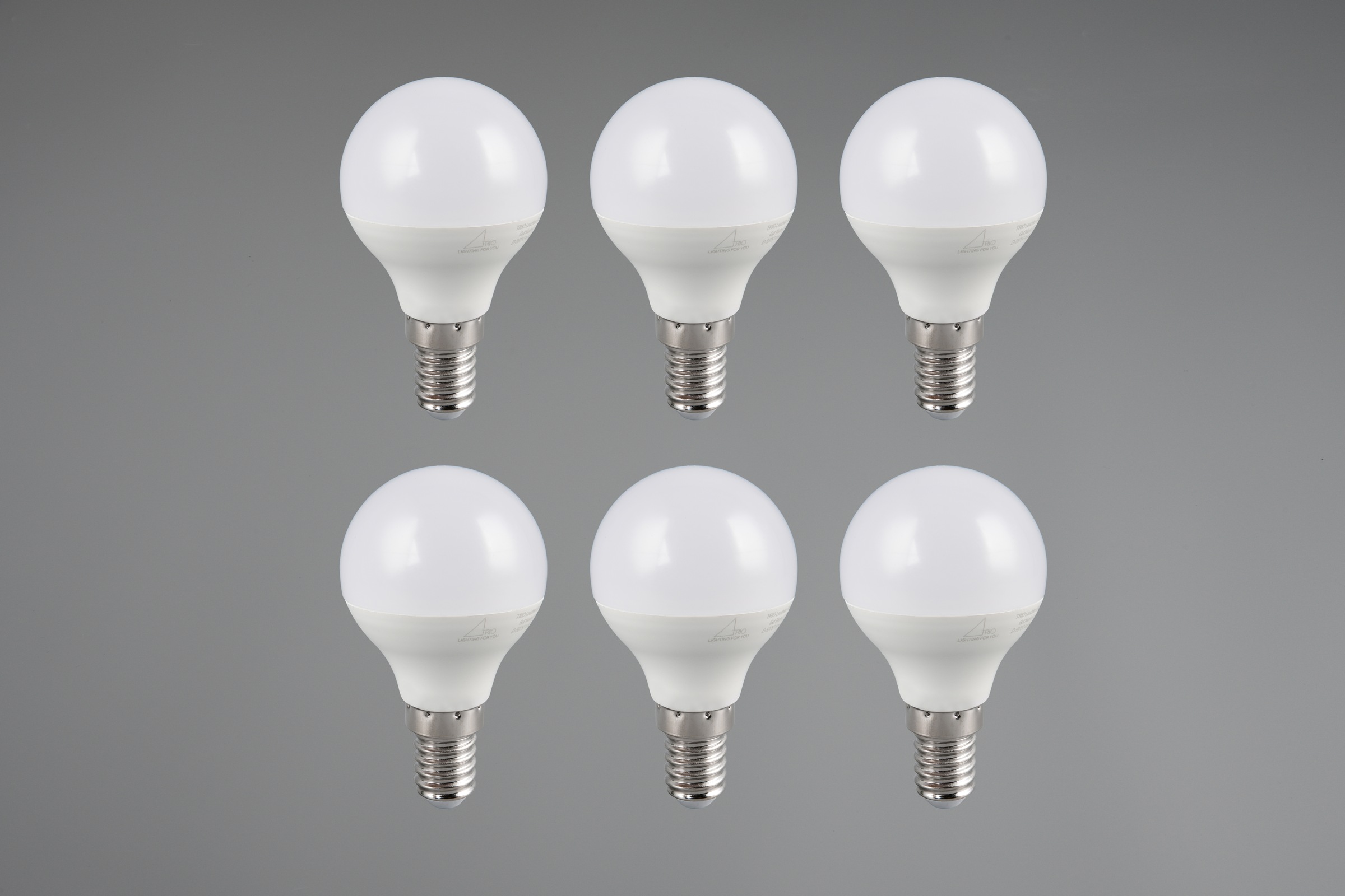 TRIO Leuchten LED-Leuchtmittel »Leuchtmittel Set E14«, E14, 6 St., Warmweiß, 6er Set Leuchtmittel E14 Fassung, Glühbirne E14 LED warmweiß