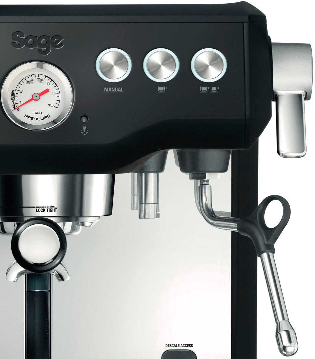 Sage Espressomaschine »the Dual Boiler, SES920BTR, Black Truffle«