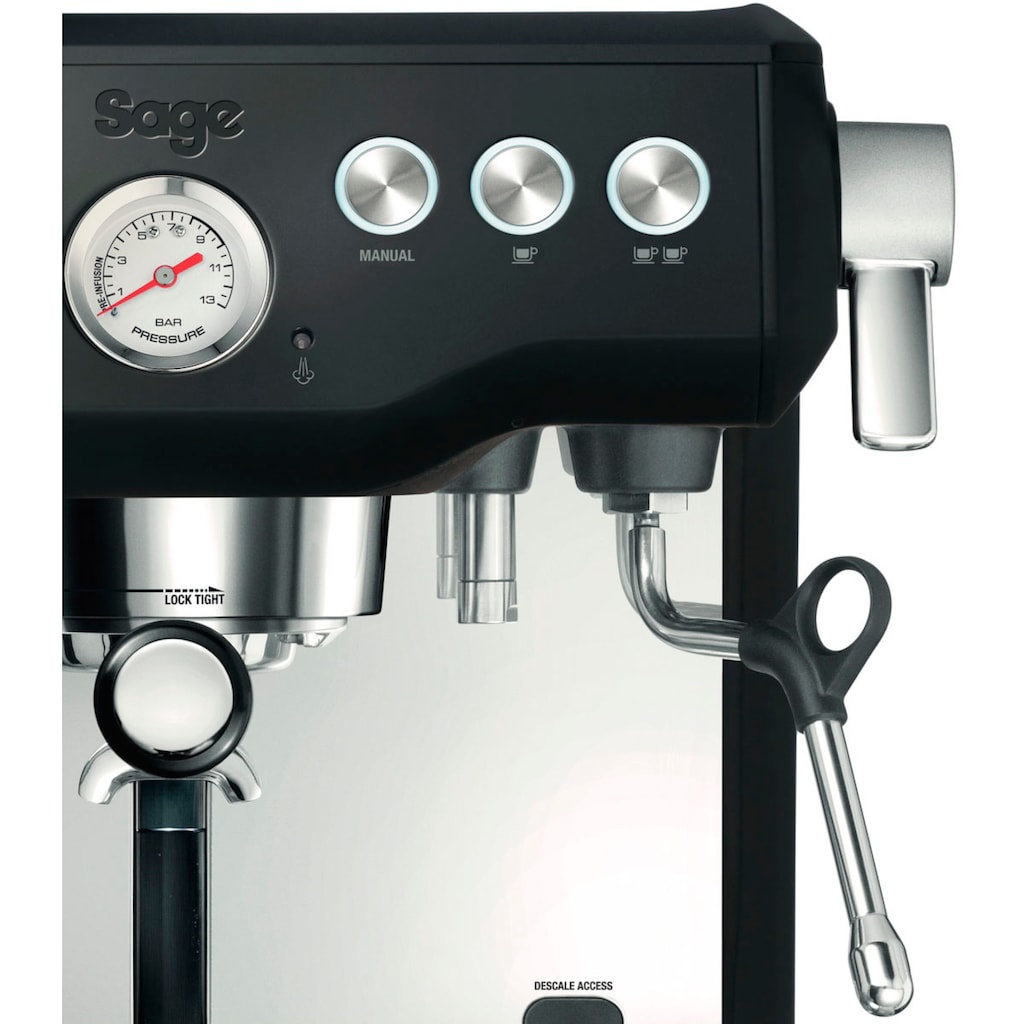 Sage Espressomaschine »the Dual Boiler, SES920BTR, Black Truffle«