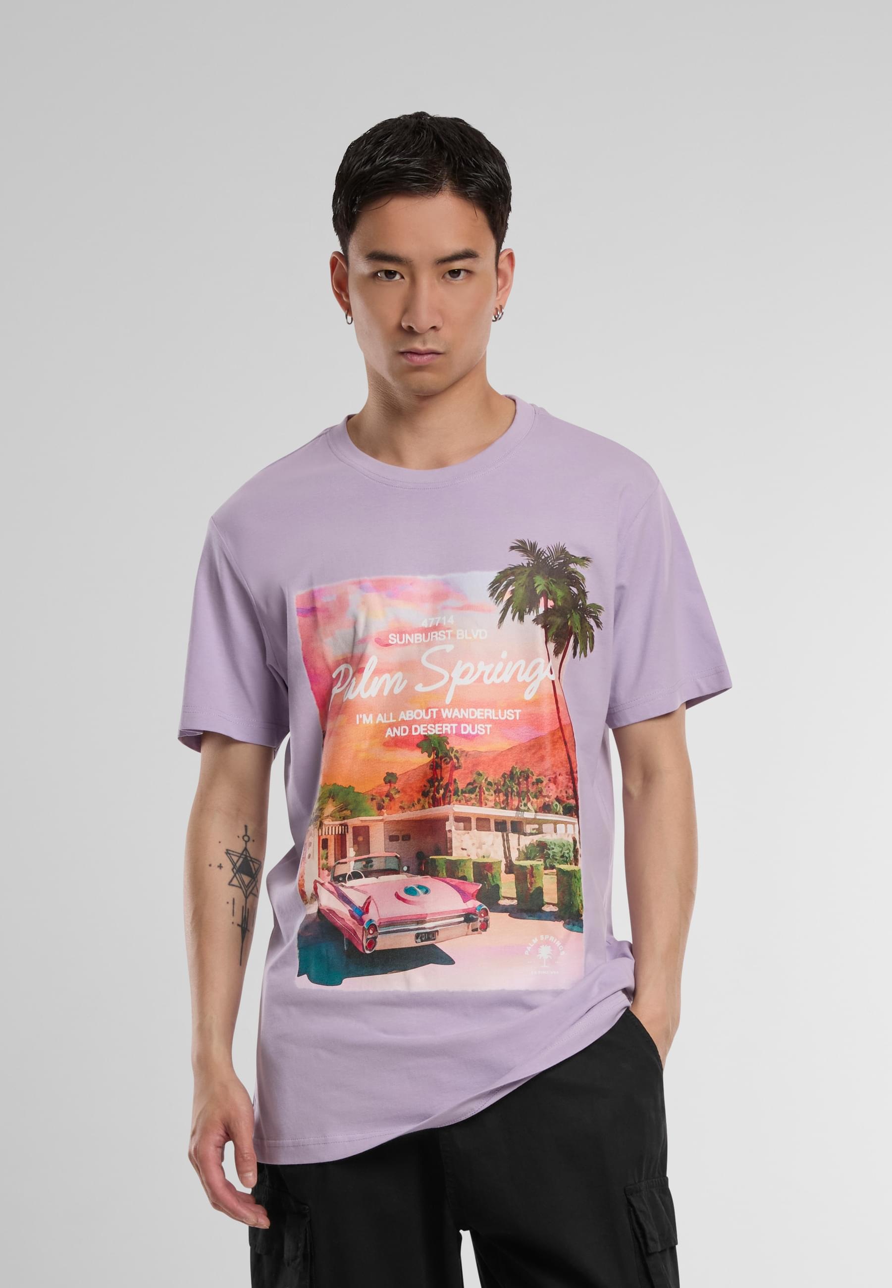 Thumbnail - MisterTee T-Shirt "MisterTee Palms Springs Tee", (1 tlg.)