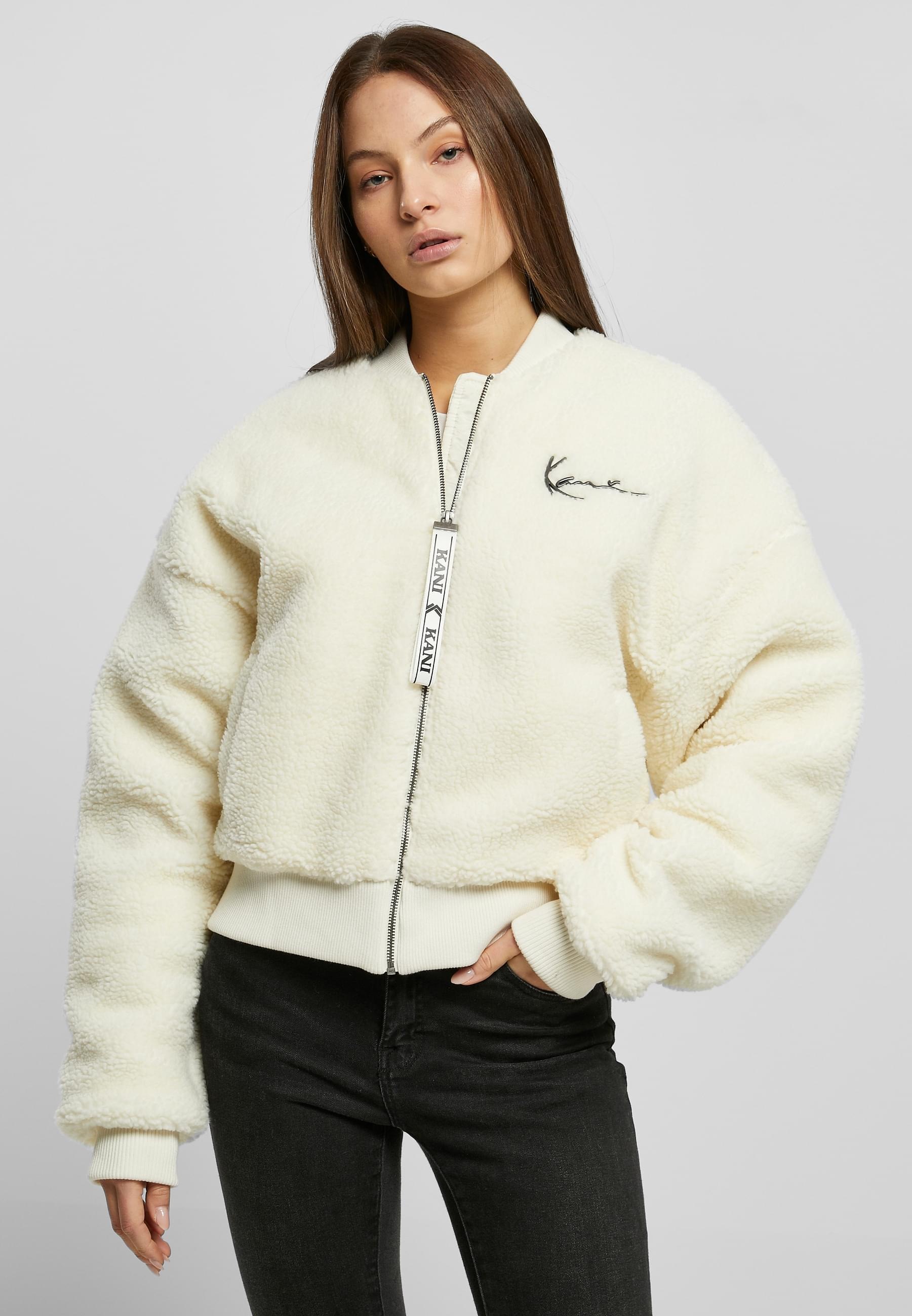 Karl Kani Collegejacke »Karl Kani Damen«, (1 St.), ohne Kapuze