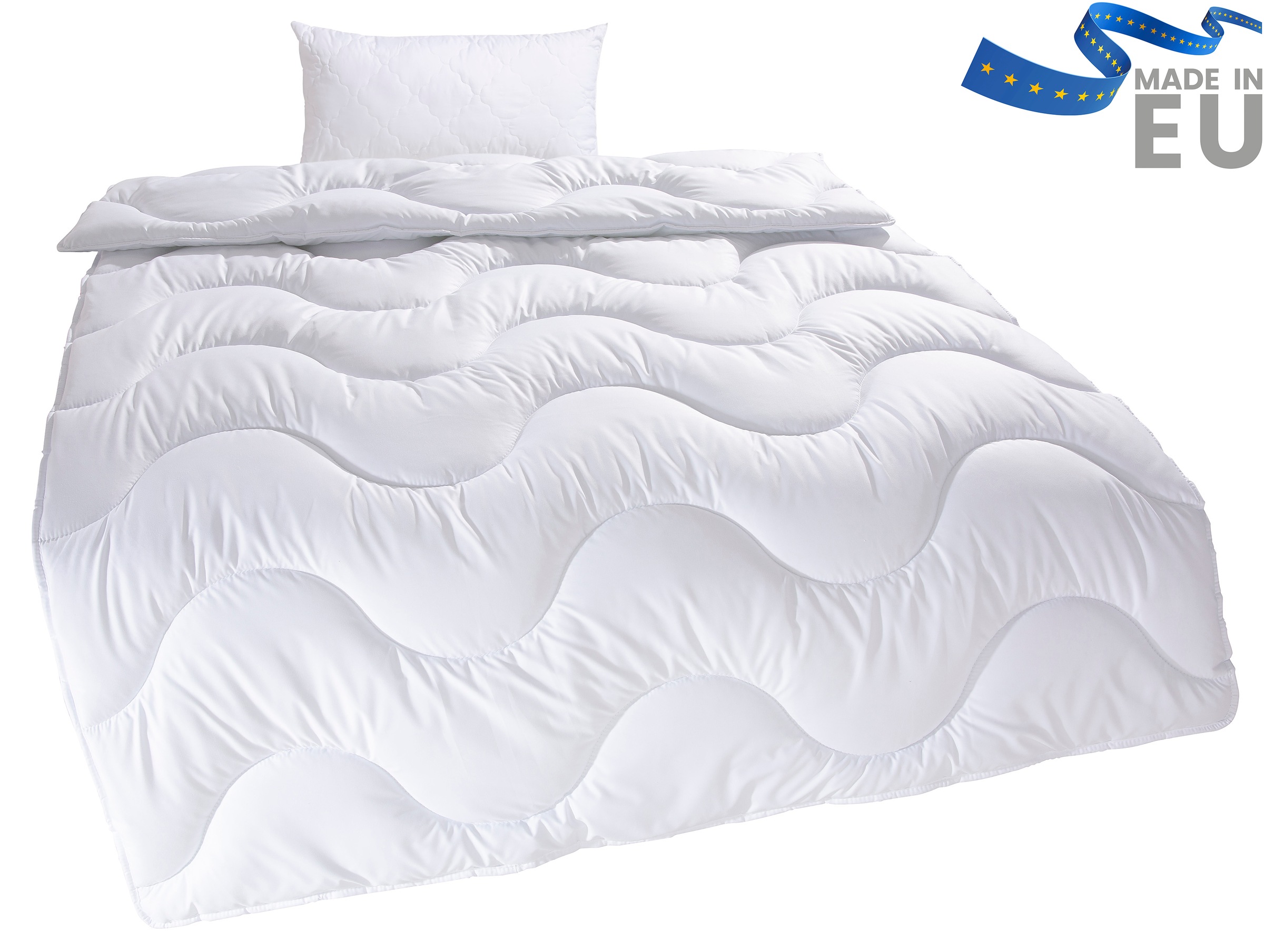 OTTO home Microfaserbettdecke + Microfaserkissen "Mailo, Bettdecke 135x200 günstig online kaufen