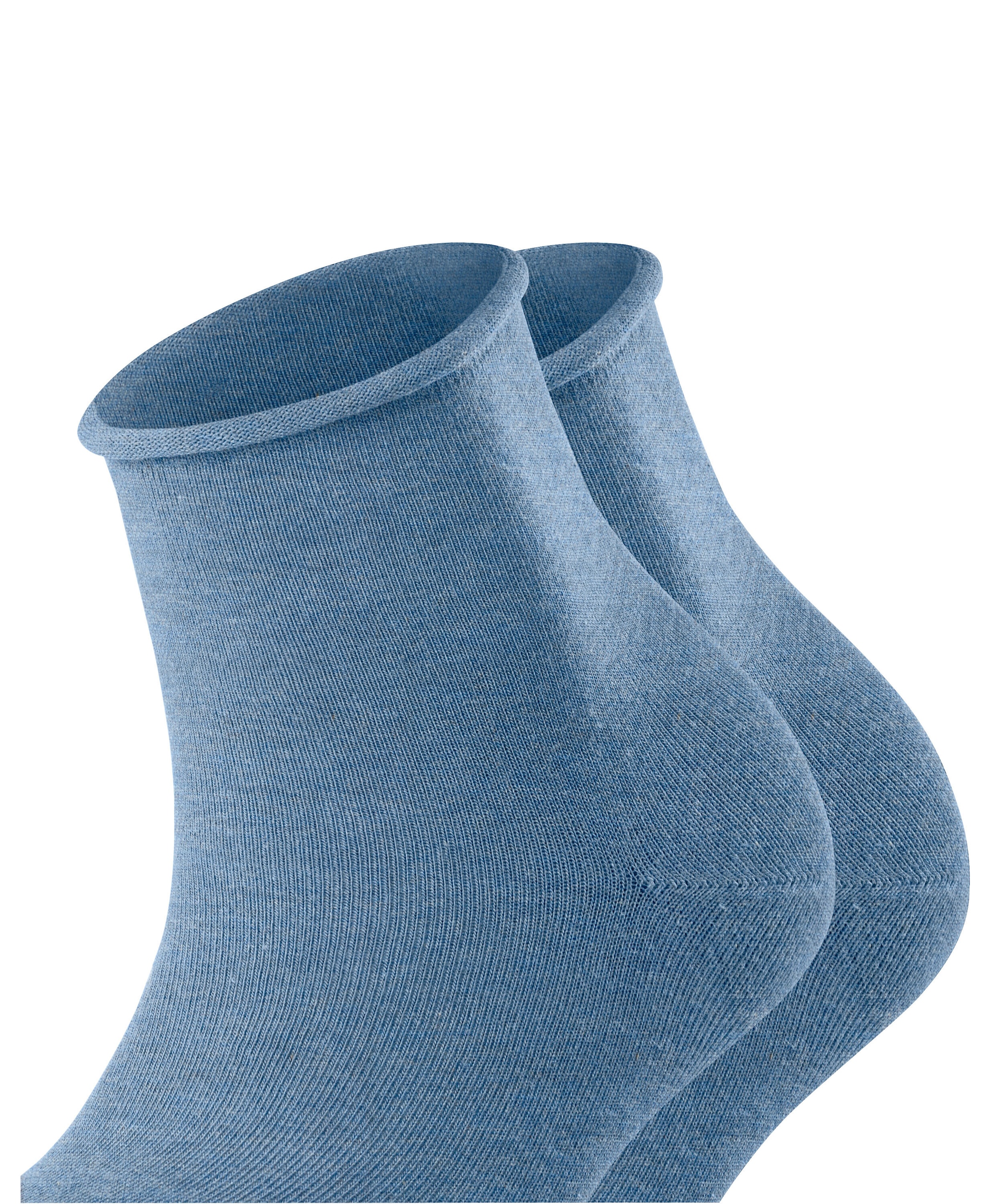 Esprit Kurzsocken »Basic Pure« 2 Paar,  unifarbenes Basic-Design, Rollbündchen