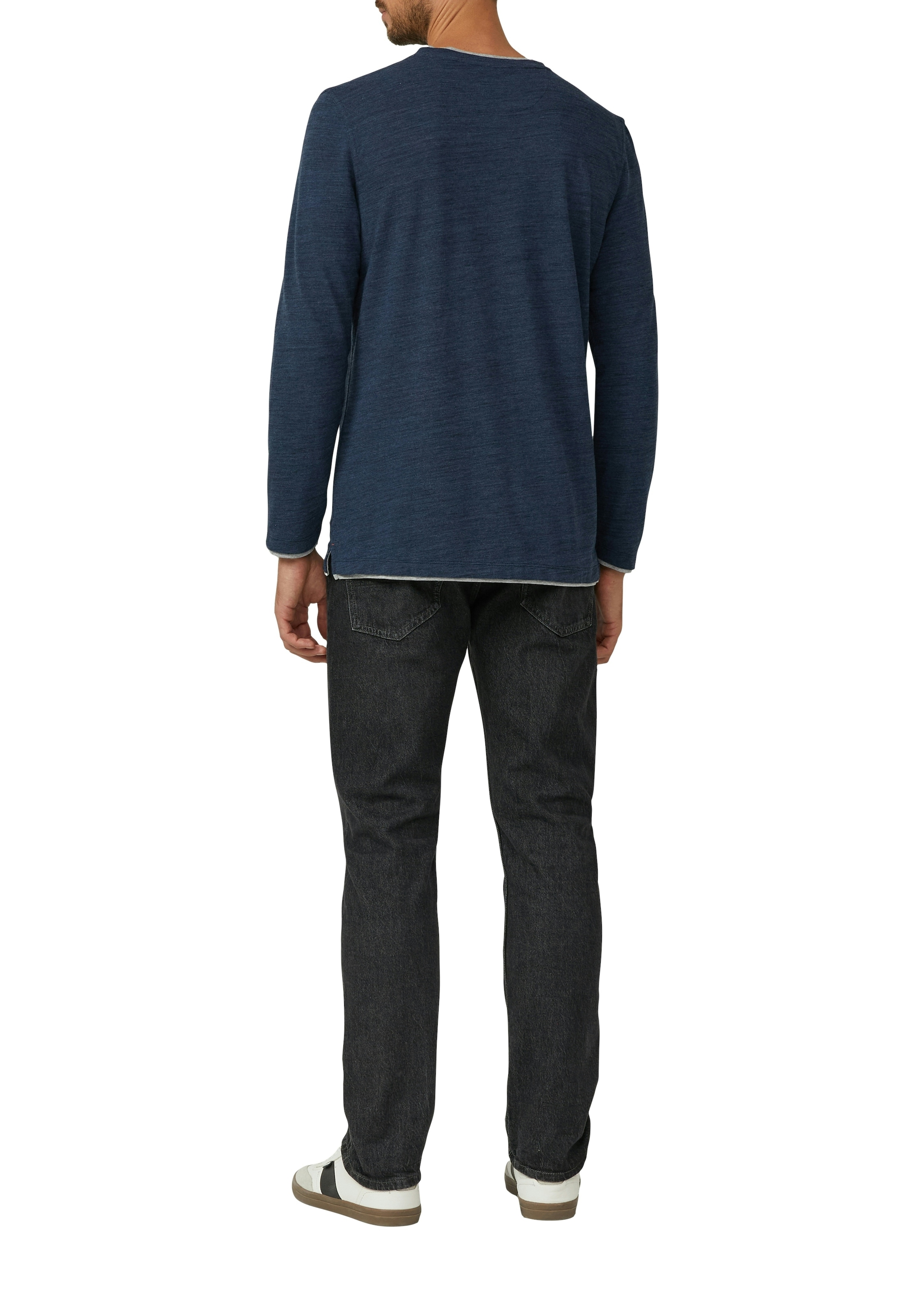 s.Oliver Henleyshirt mit Kontrast-Details