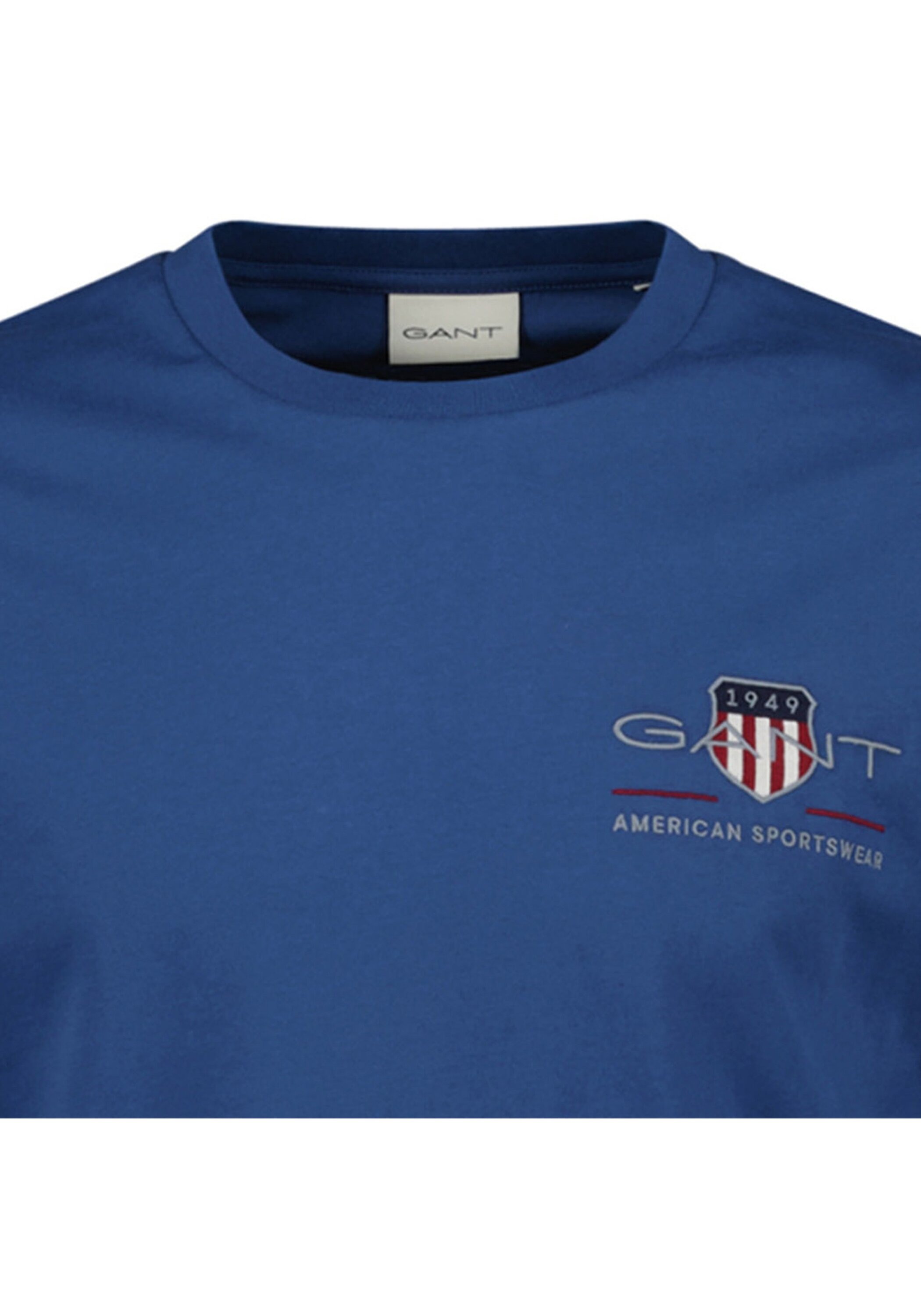 GANT Regular Archive Shield T-Shirt Blue L 3