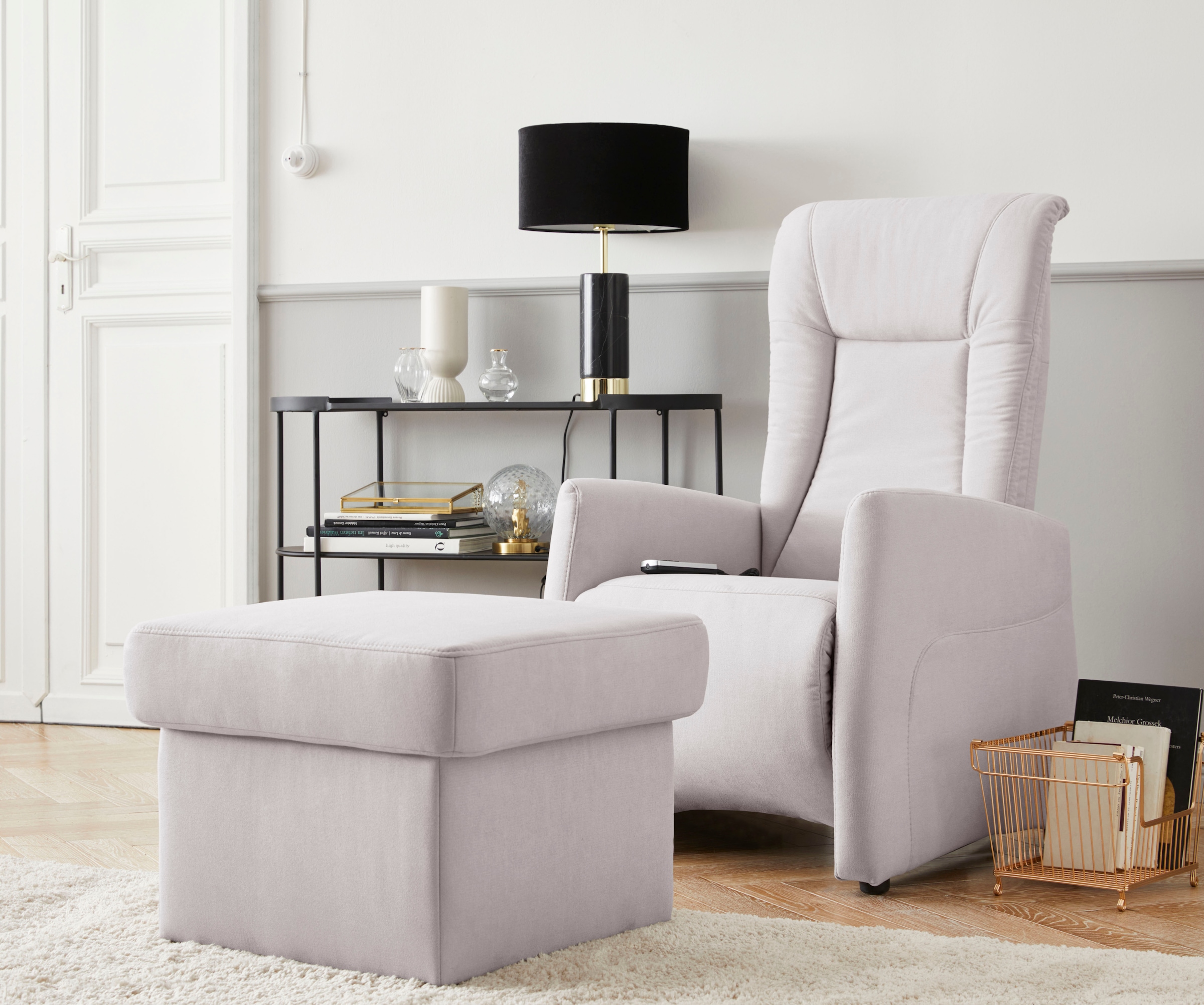 sit&more TV-Sessel »Melissa«, wahlweise elektrisch oder manuell verstellbar, optional Aufstehhilfe