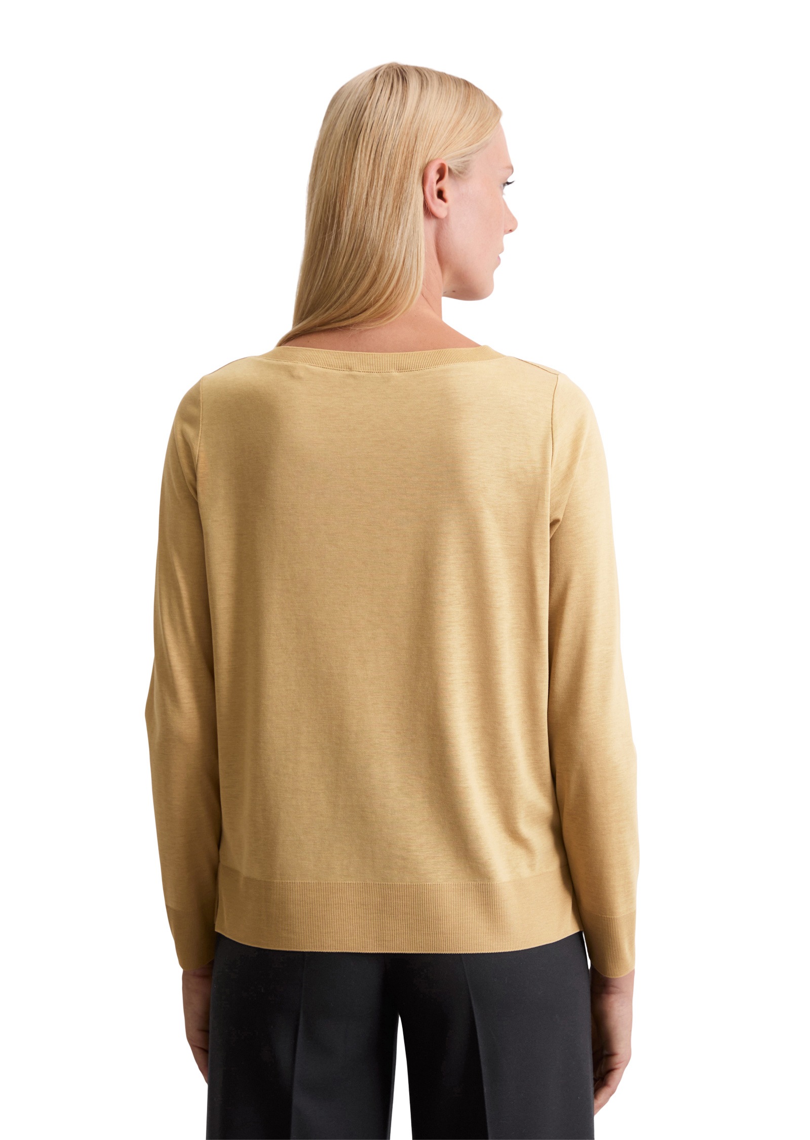 Thumbnail - Marc OPolo Langarmshirt "aus TENCEL™ Lyocell-Baumwolle-Mix"