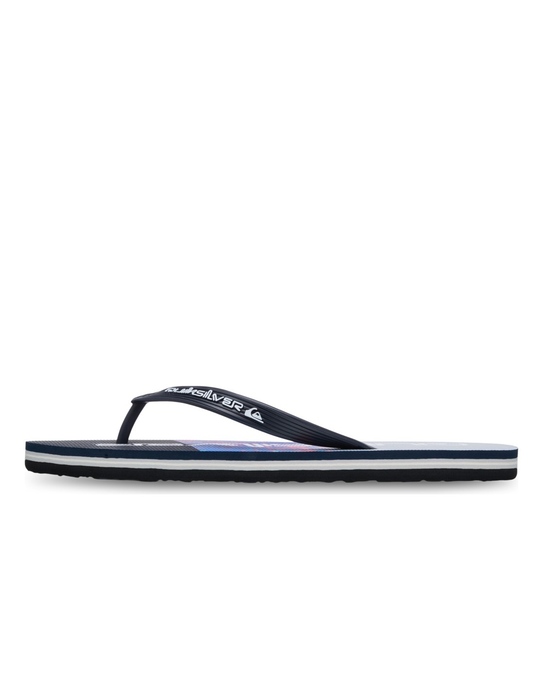 Sandale QUIKSILVER "Molokai Stripe", Herren, Gr. 7(40), nebulas blau fade reflexion, Obermaterial:Obermaterial: 100% Synthetik, Futter: 100% Synthetik, Laufsohle: 100% Schwammgummi;, Schuhe Sandale 3