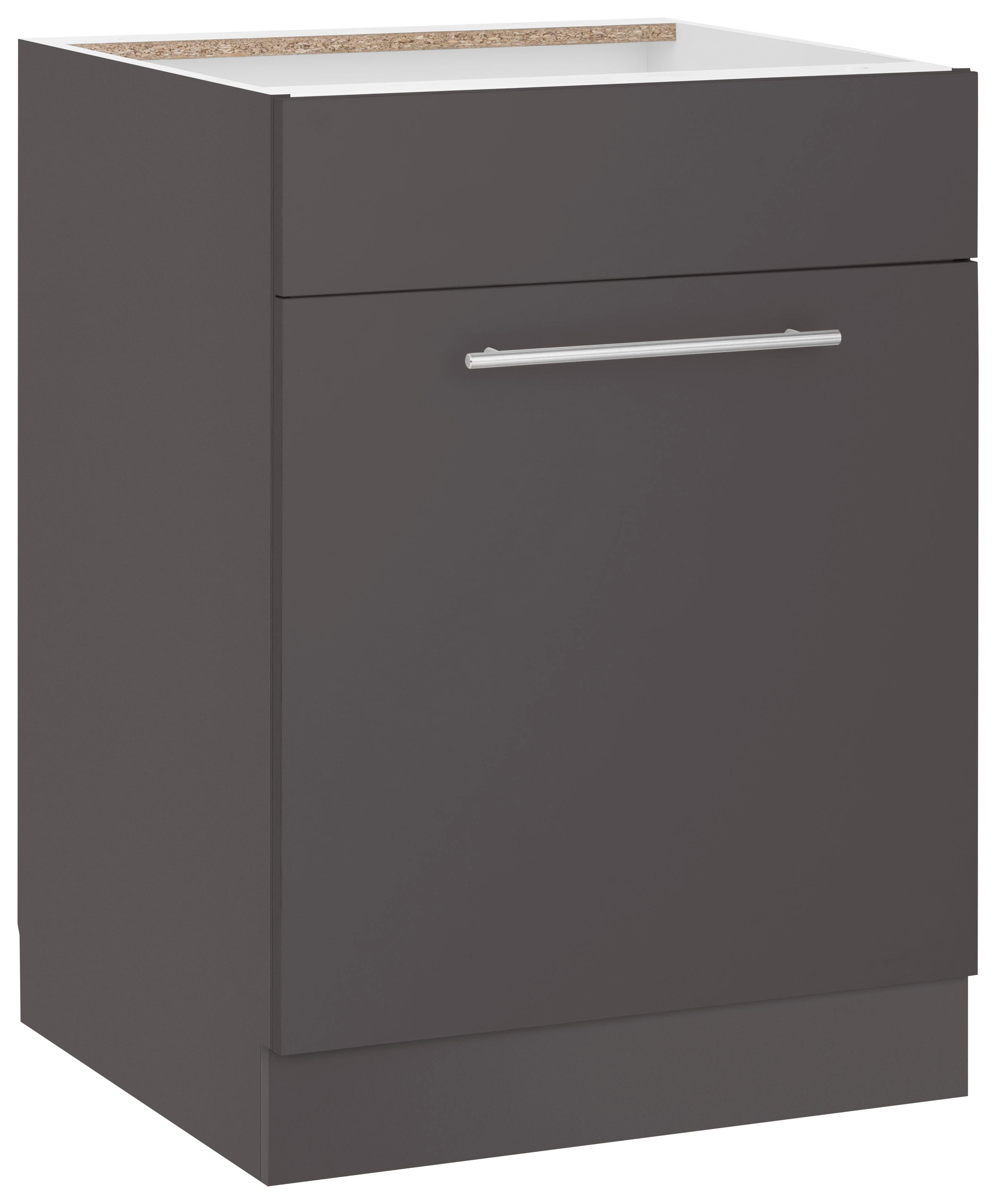 wiho Küchen Spülenschrank "Flexi2, Breite: 60 cm, Soft-Close bei der Tür" oben feste Blende