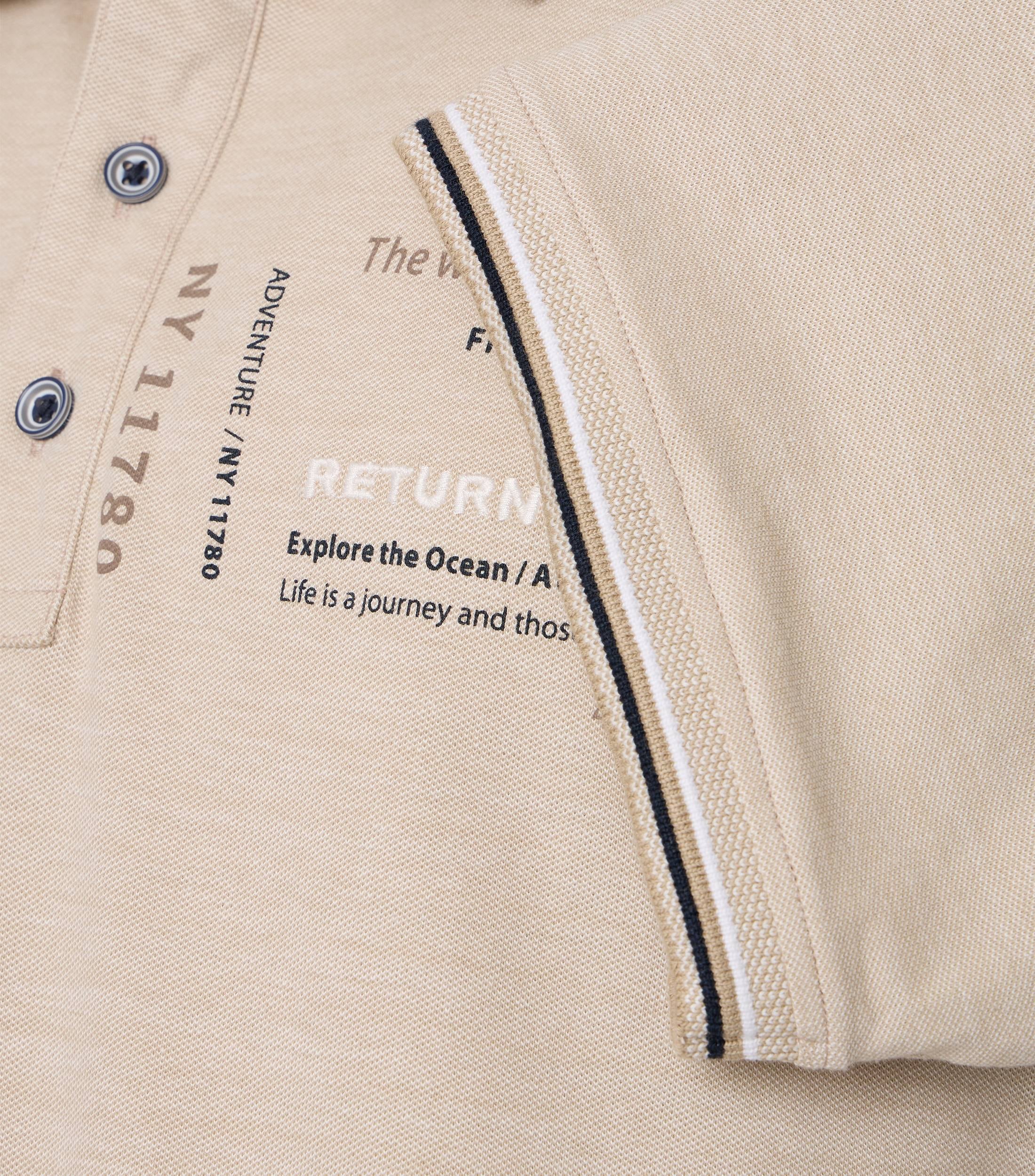 CASAMODA Poloshirt »CASAMODA Polo-Shirt uni«