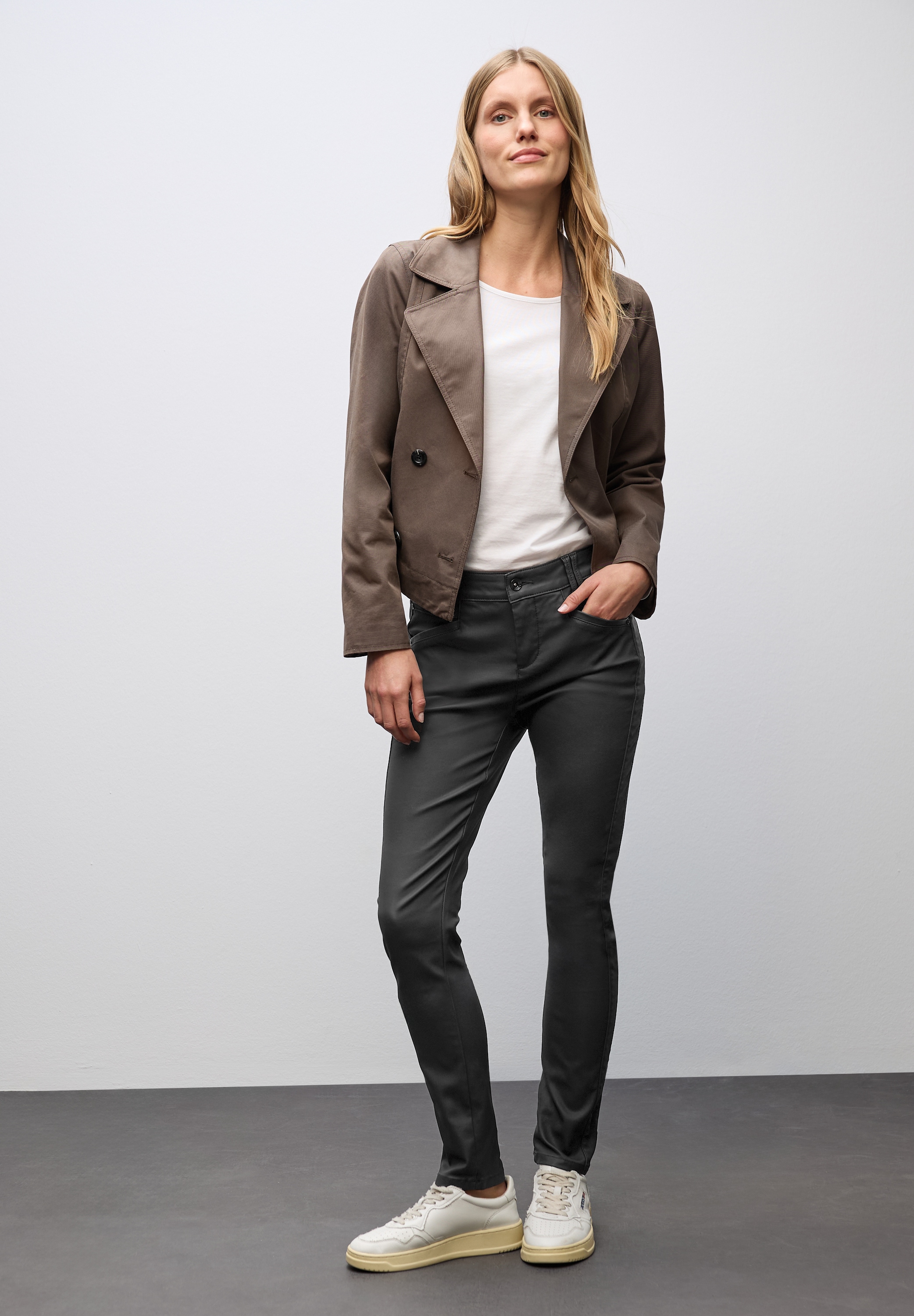 STREET ONE Stoffhose »Style York«, mit Taschen