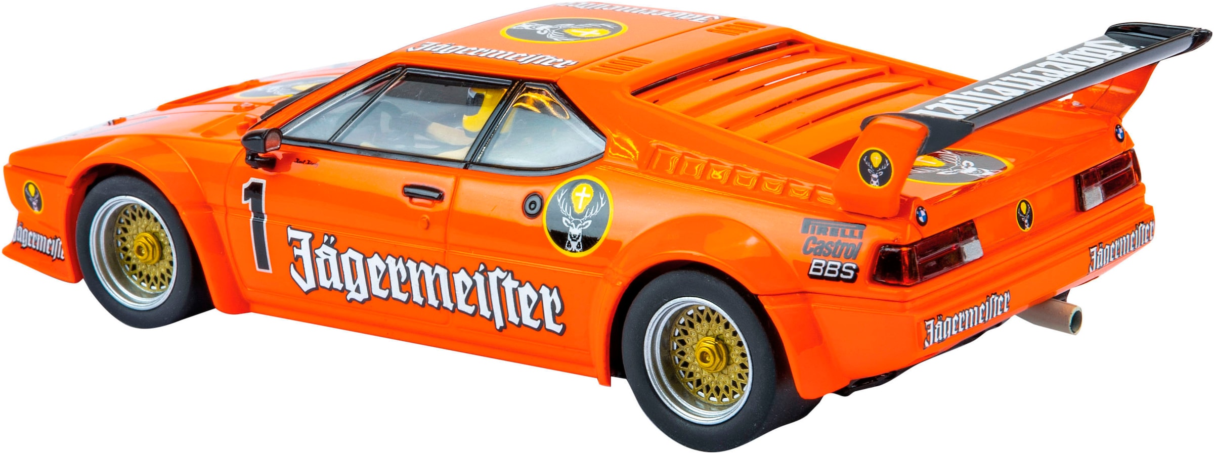 Carrera® Rennbahn-Auto »BMW M1 Procar "Jägermeister Racing Team, No.1"«, Maßstab 1:24; mit Lichteffekt